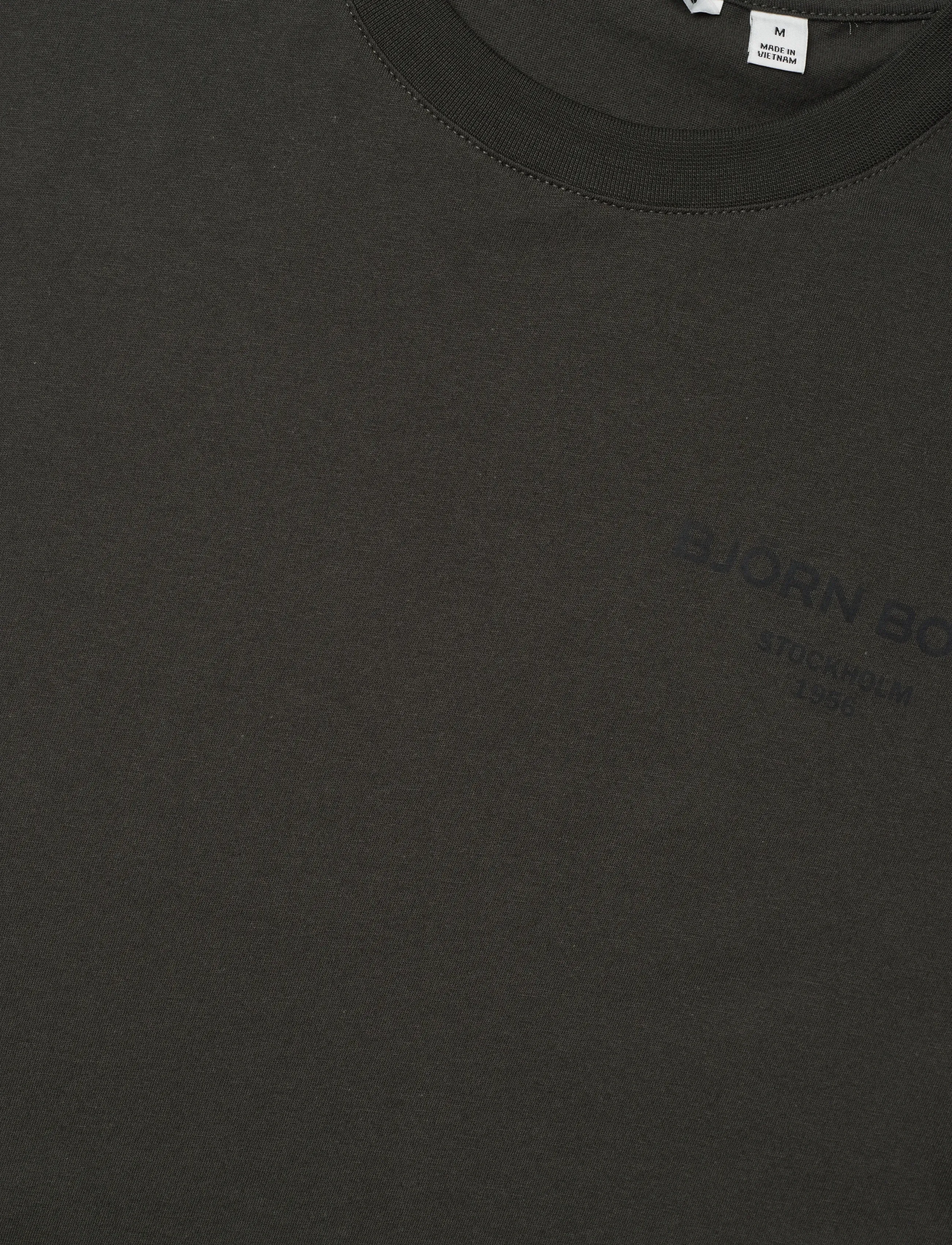 Björn Borg - BORG ESSENTIAL 1 T-SHIRT - t-shirts - peat - 2