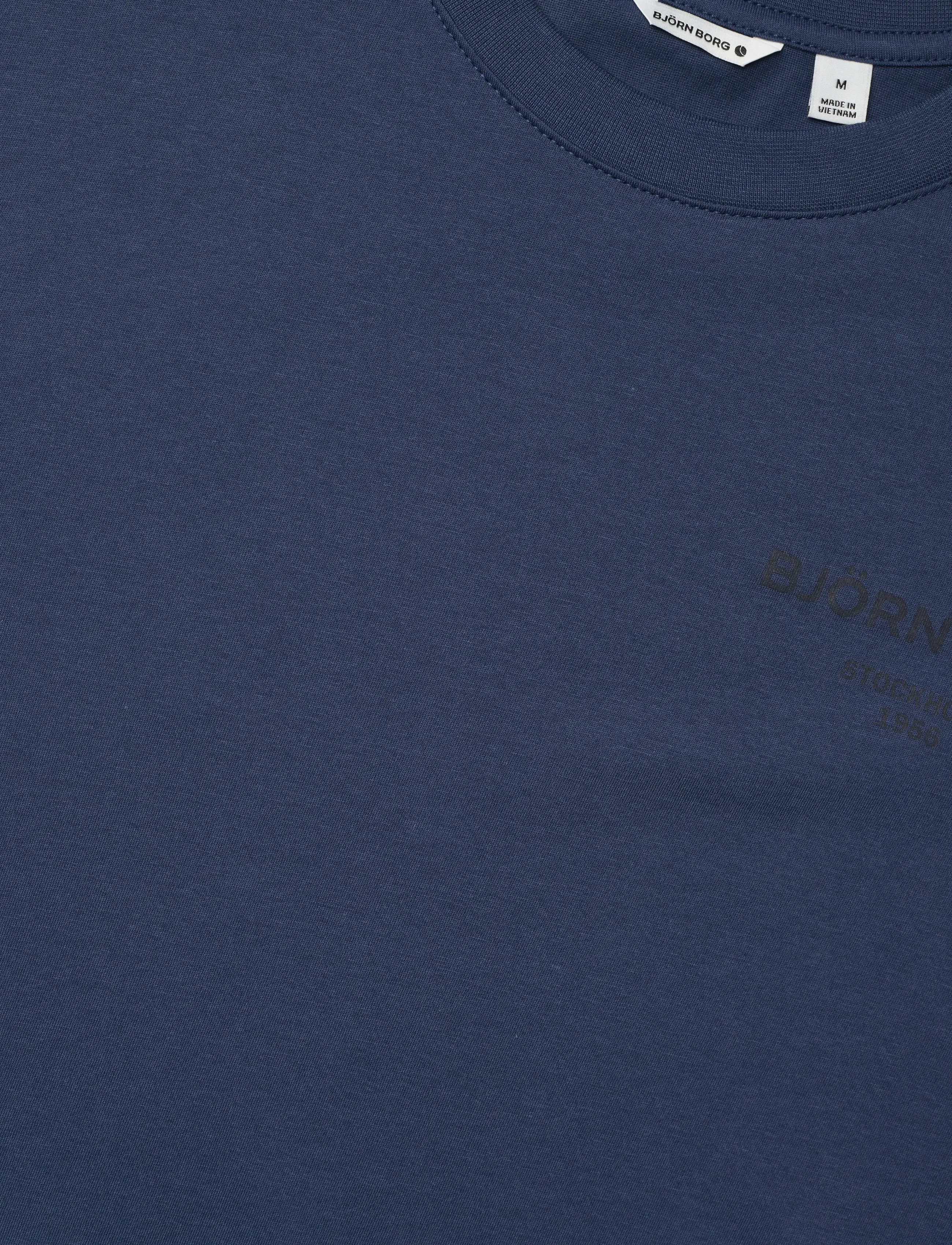Björn Borg - BORG ESSENTIAL 1 T-SHIRT - sargasso sea - 2