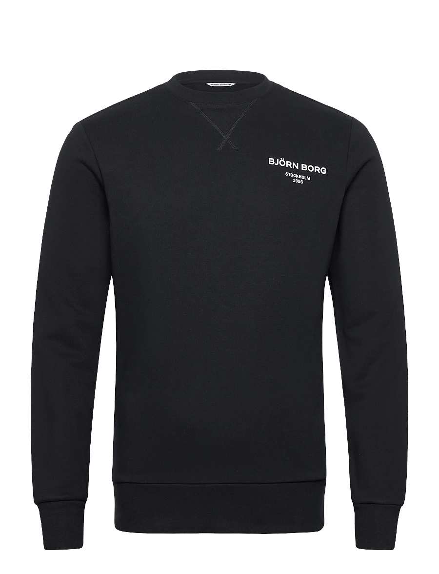 Björn Borg - BORG ESSENTIAL 1 SWEATSHIRT - sweatshirts - black beauty - 0