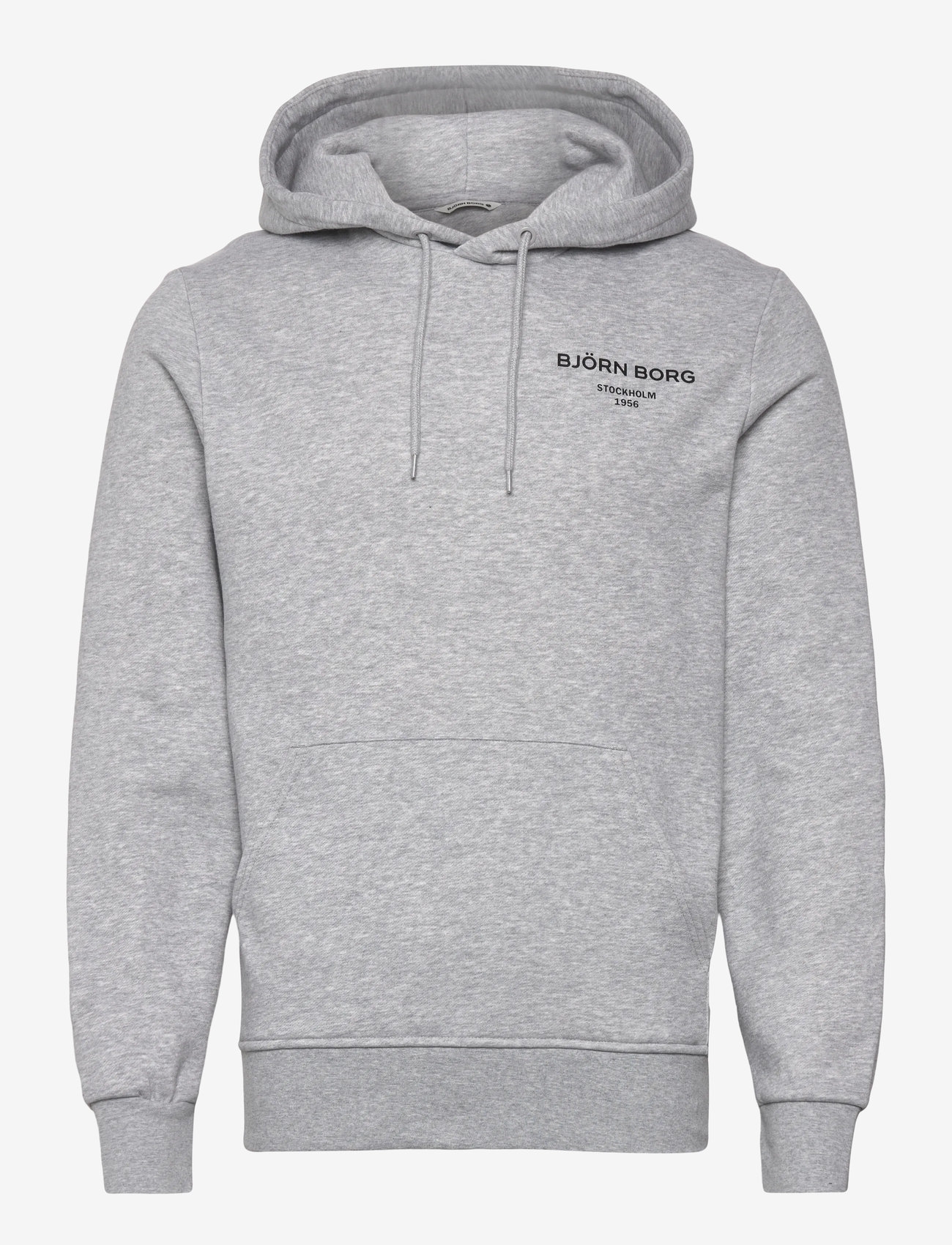 Björn Borg - BORG ESSENTIAL 1 HOODIE - hoodies - light grey melange - 0