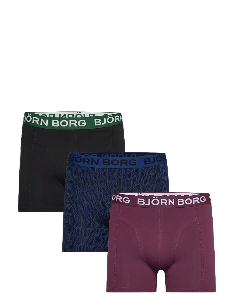 Björn Borg - COTTON STRETCH BOXER 3p - aluspükste mitmikpakk - multipack 10 - 0