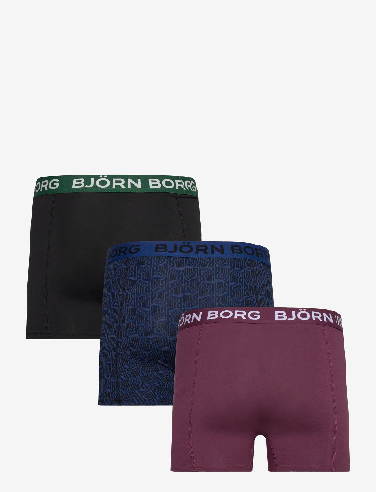 Björn Borg - COTTON STRETCH BOXER 3p - aluspükste mitmikpakk - multipack 10 - 1