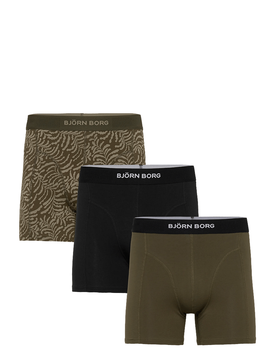 Björn Borg - ORGANIC COTTON STRETCH BOXER 3p - lot de sous-vêtements - multipack 5 - 0