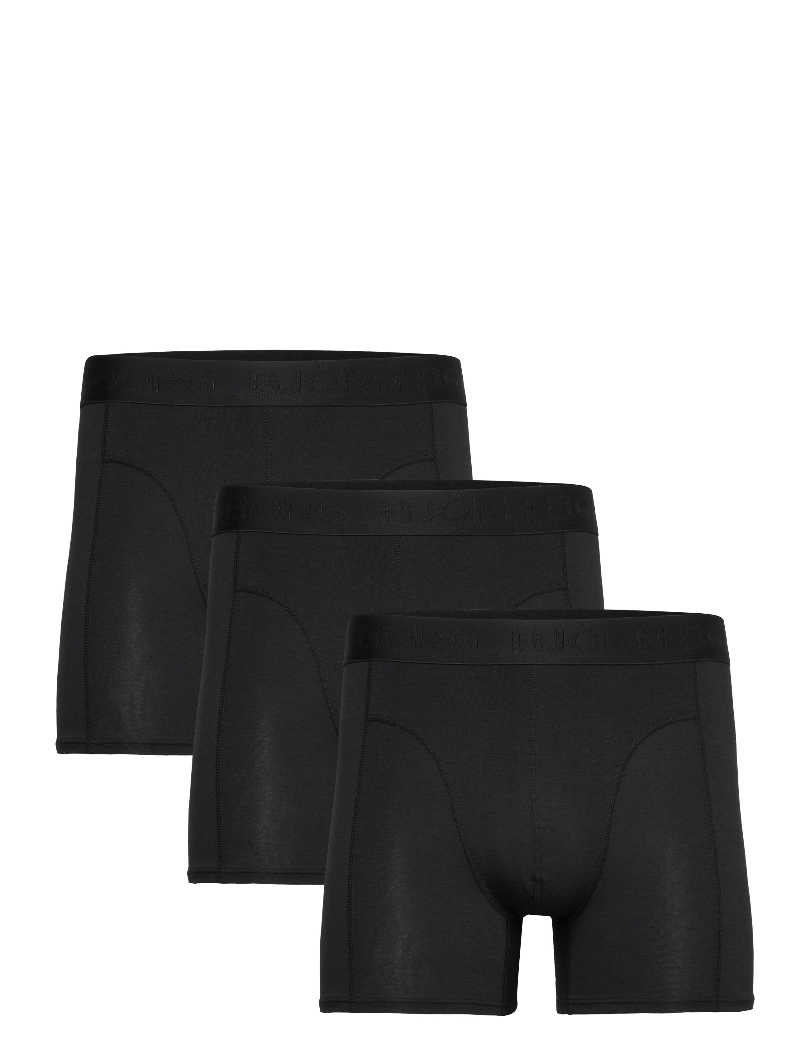 Björn Borg Bamboo Cotton Blend Boxer 3P, XXL, Underwear, Schwarz - Boxers, Männerswear