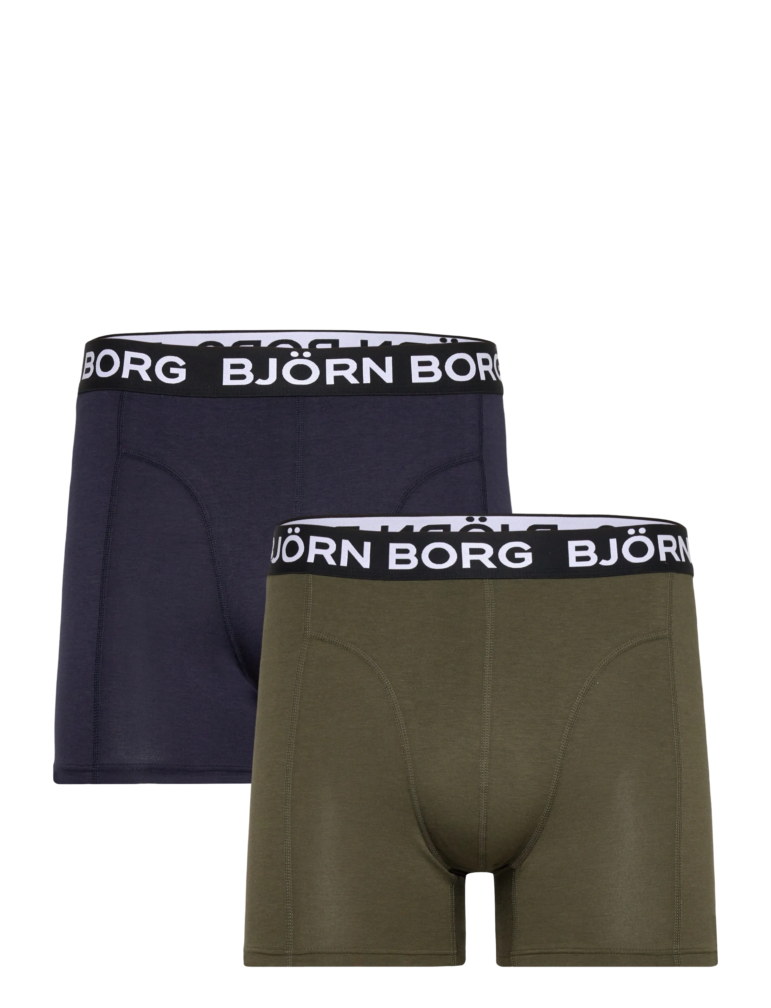 Björn Borg BAMBOO COTTON BLEND BOXER 2p - Unterwäsche - MULTIPACK 6 / khaki/green