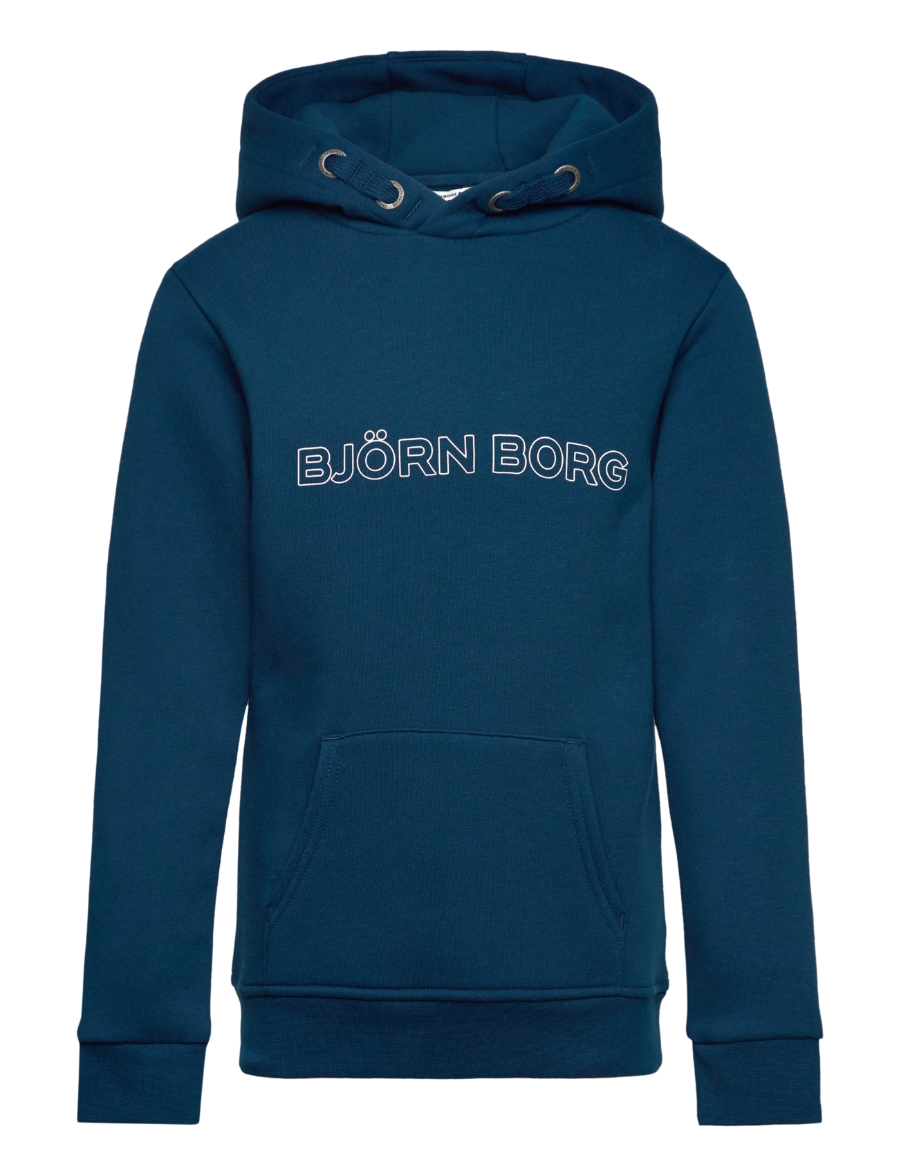 Björn Borg - BORG ESSENTIAL 3 HOODIE - hættetrøjer - gibraltar sea - 0