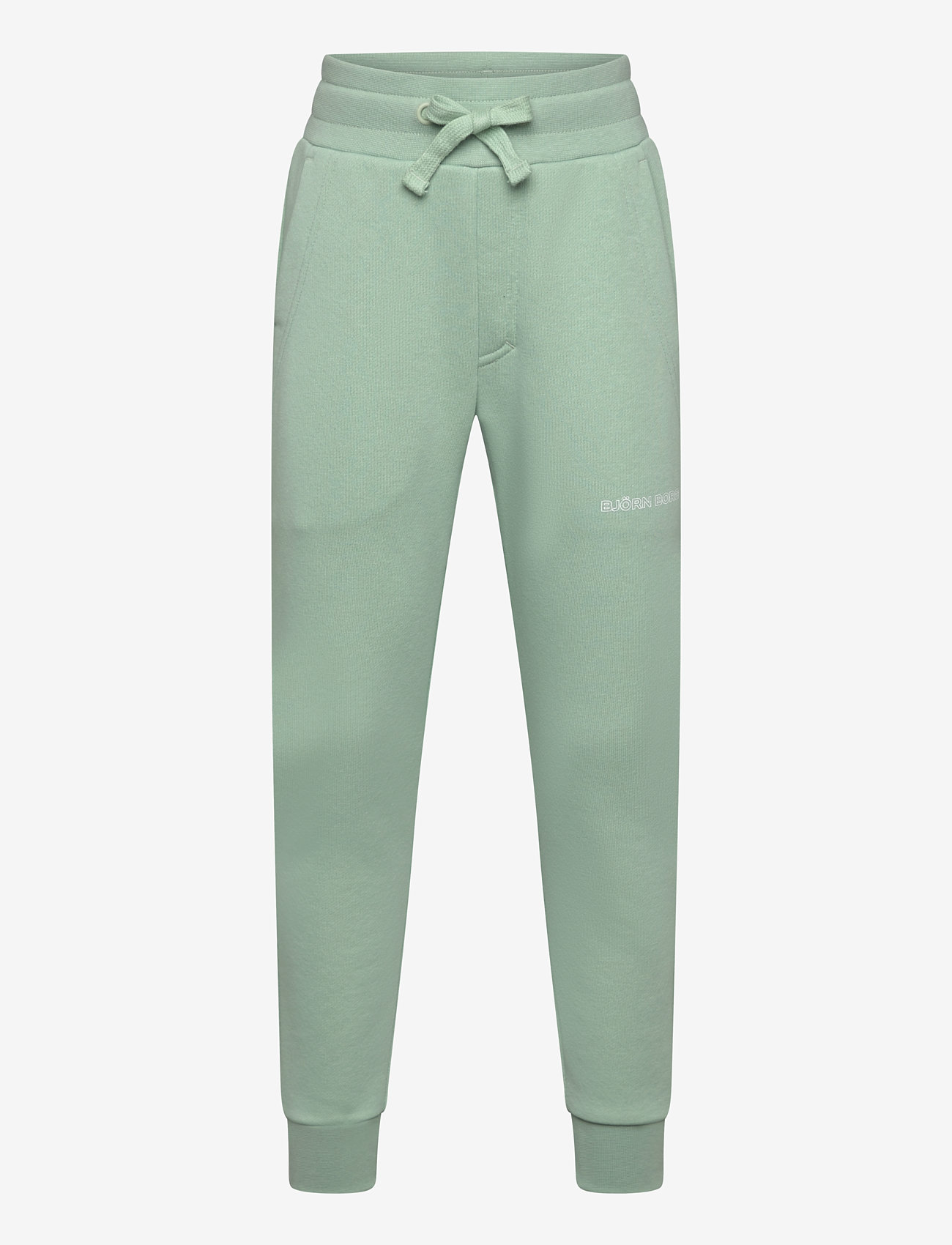 Björn Borg - BORG ESSENTIAL 3 SWEATPANTS - efterårstøj - frosty green - 0