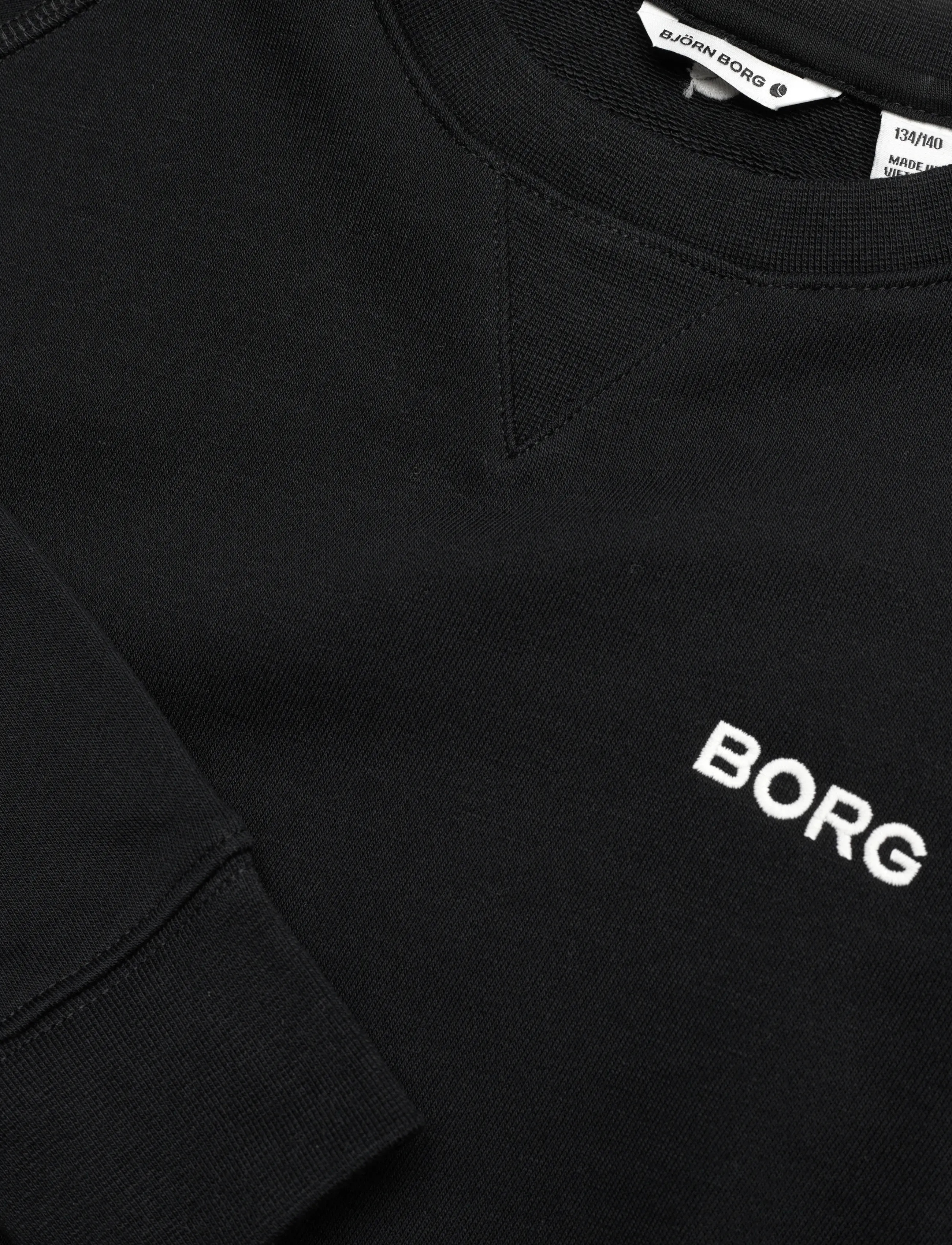 Björn Borg - BORG ESSENTIAL 4 SWEATSHIRT - sommerschnäppchen - black beauty - 2