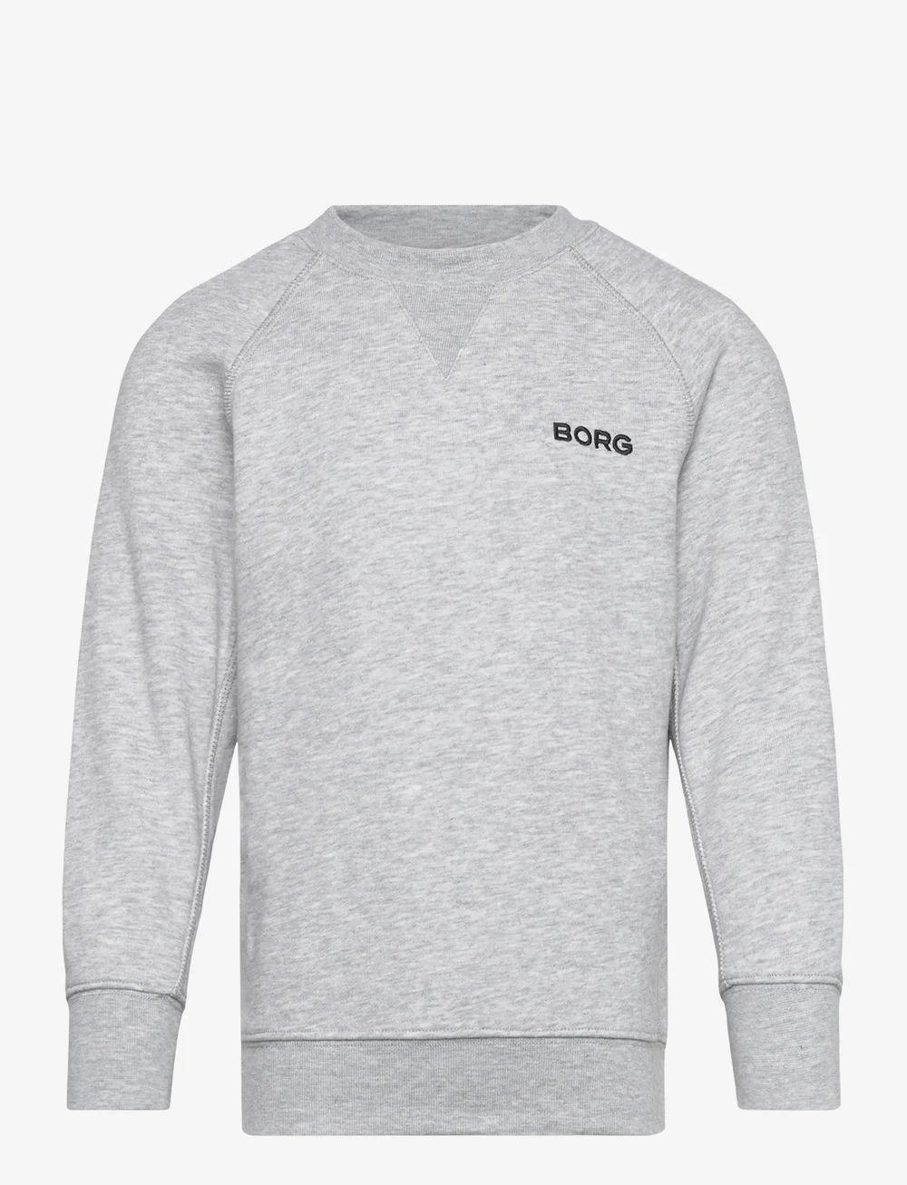 Björn Borg - BORG ESSENTIAL 4 SWEATSHIRT - sweatshirts - light grey melange - 0