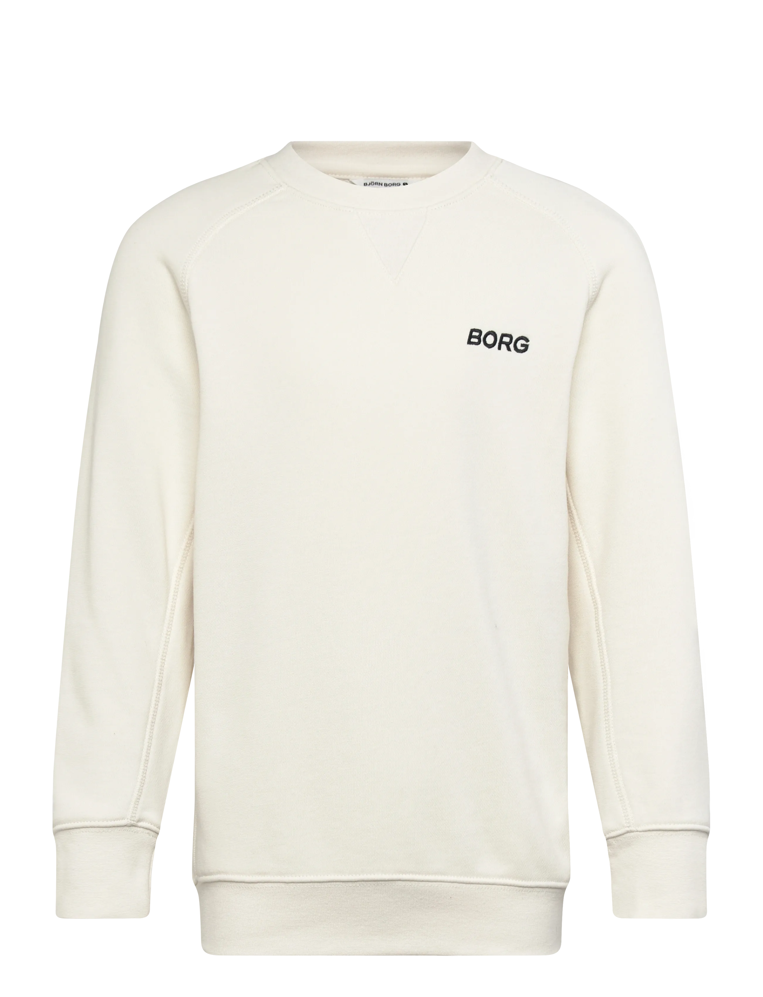 Björn Borg BORG ESSENTIAL 4 SWEATSHIRT - Tøj - TOFU / cream