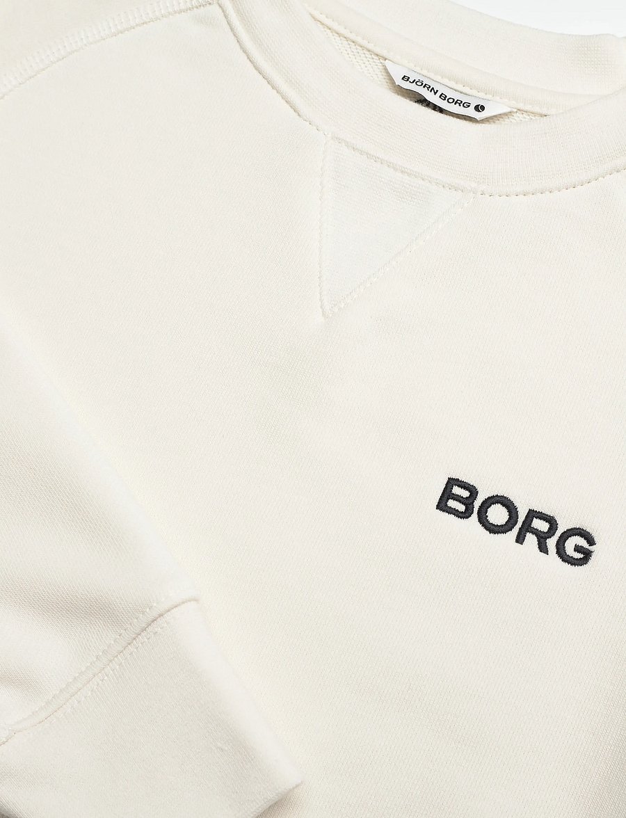 Björn Borg - BORG ESSENTIAL 4 SWEATSHIRT - sweats - tofu - 2