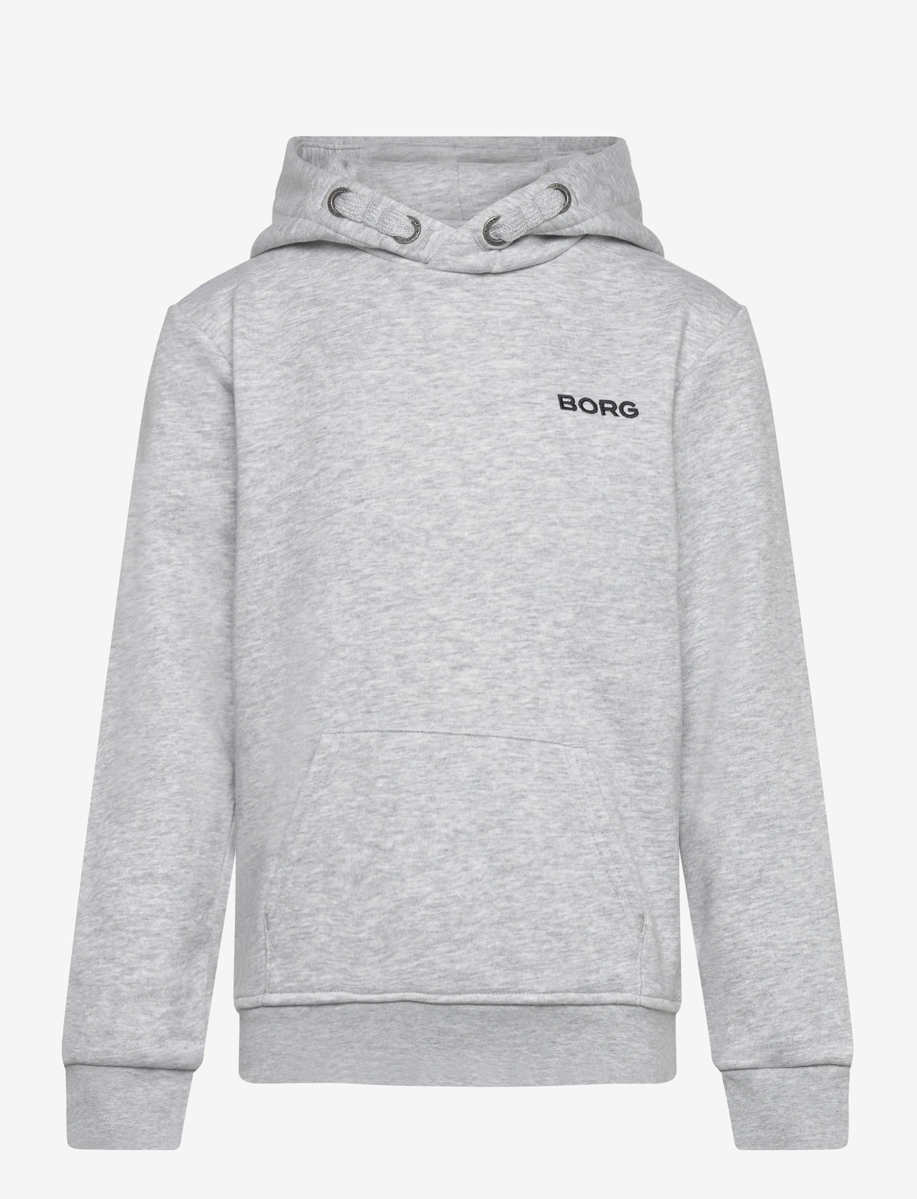 Björn Borg - BORG ESSENTIAL 4 HOODIE - kapuzenpullover - light grey melange - 0