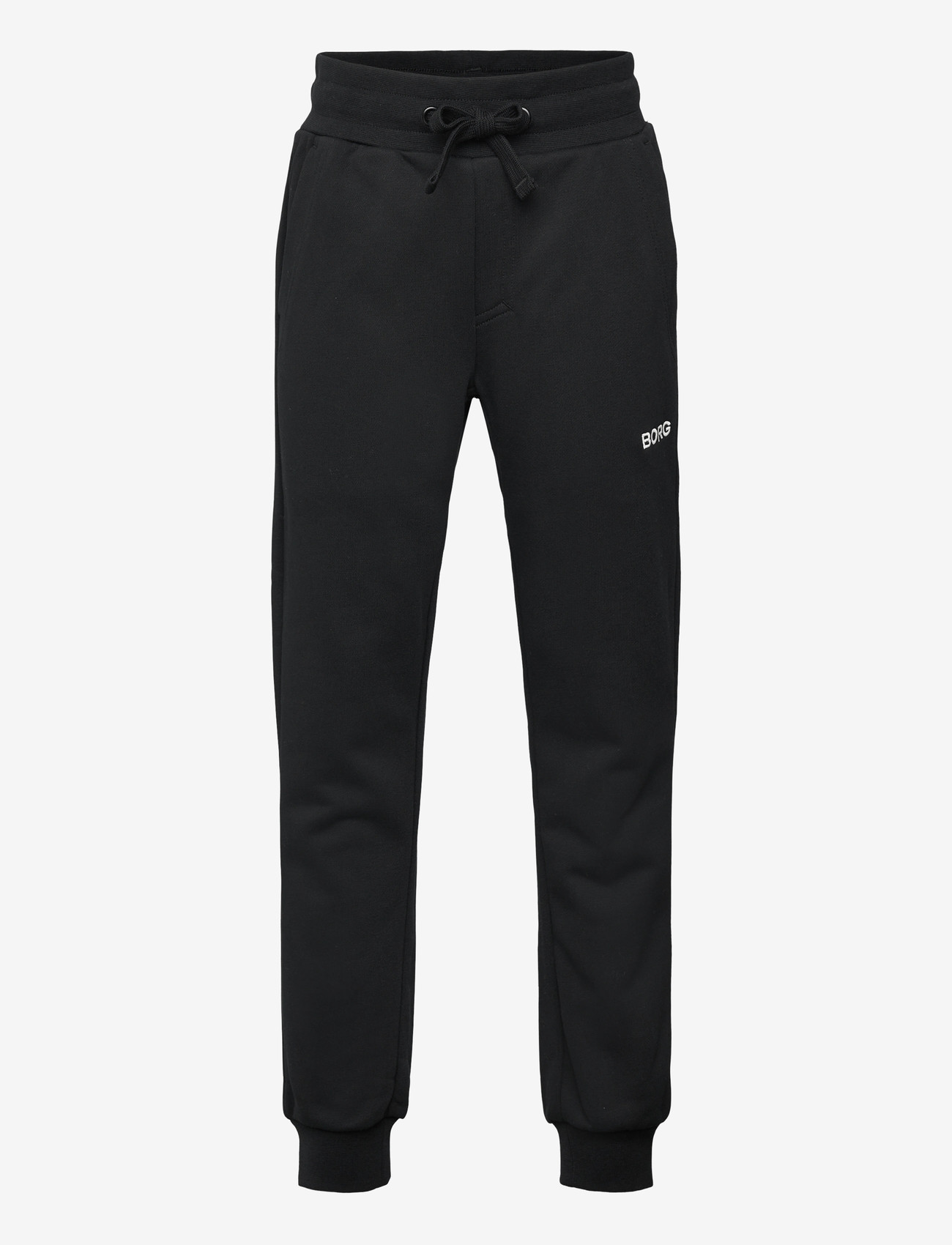 Björn Borg - BORG ESSENTIAL 4 SWEATPANTS - sportiska stila bikses - black beauty - 0