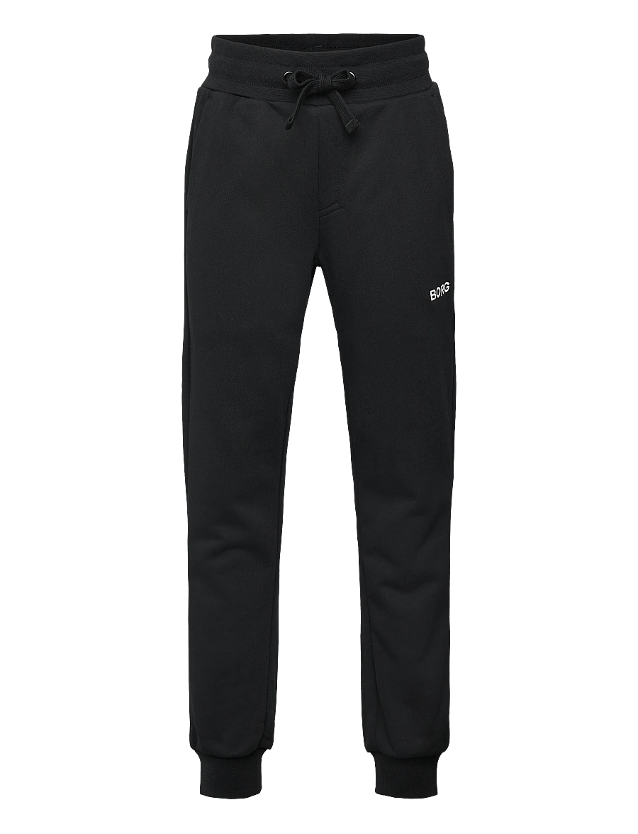 Björn Borg - BORG ESSENTIAL 4 SWEATPANTS - joggings - black beauty - 0