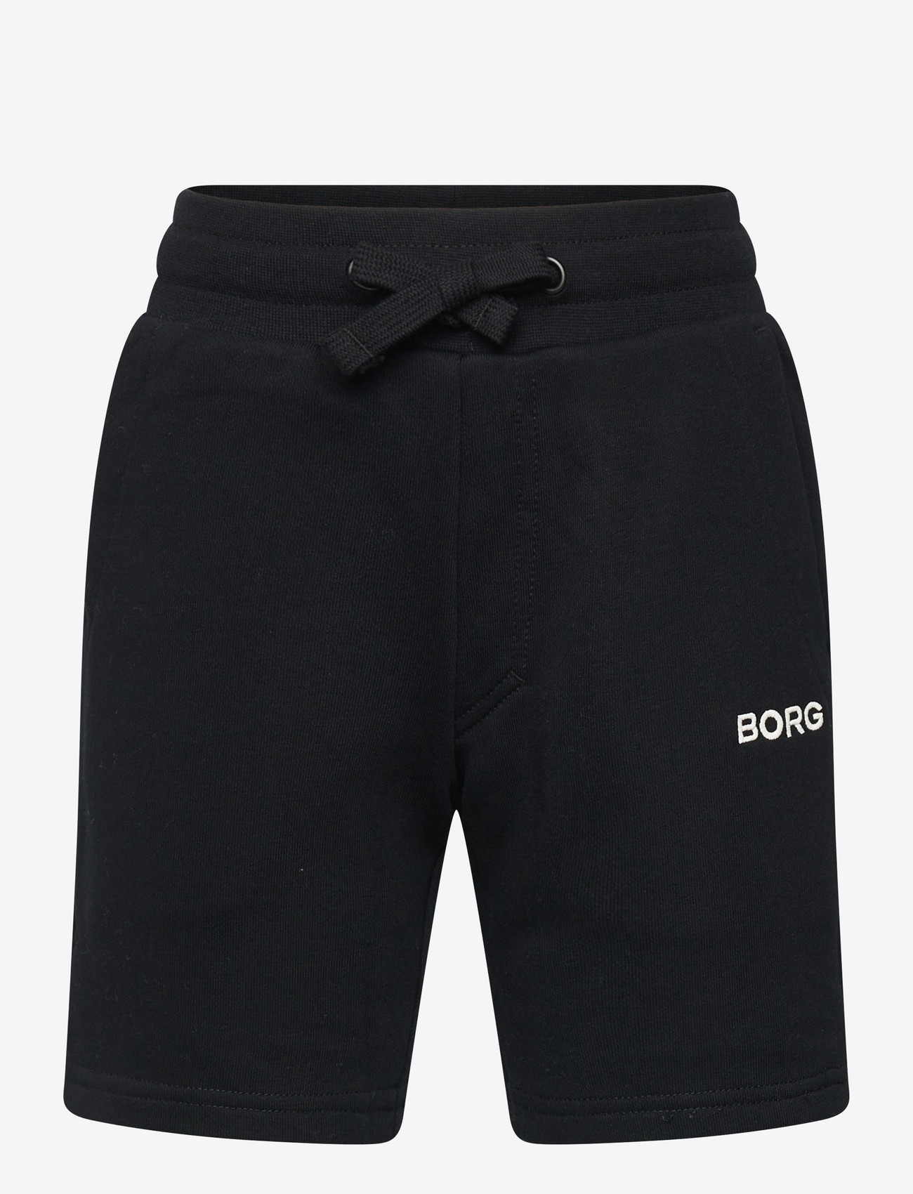 Björn Borg - BORG ESSENTIAL 4 SWEATSHORTS - dresowe szorty - black beauty - 0