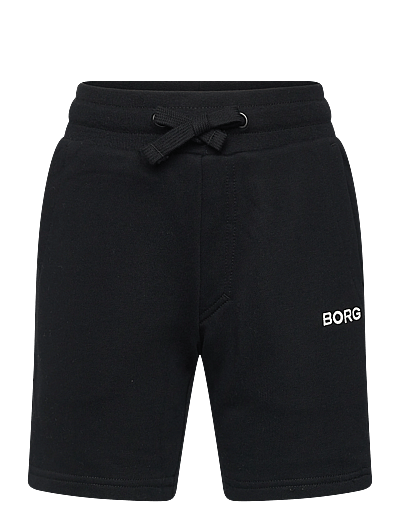 Björn Borg BORG ESSENTIAL 4 SWEATSHORTS - Lühikesed püksid - BLACK BEAUTY / black