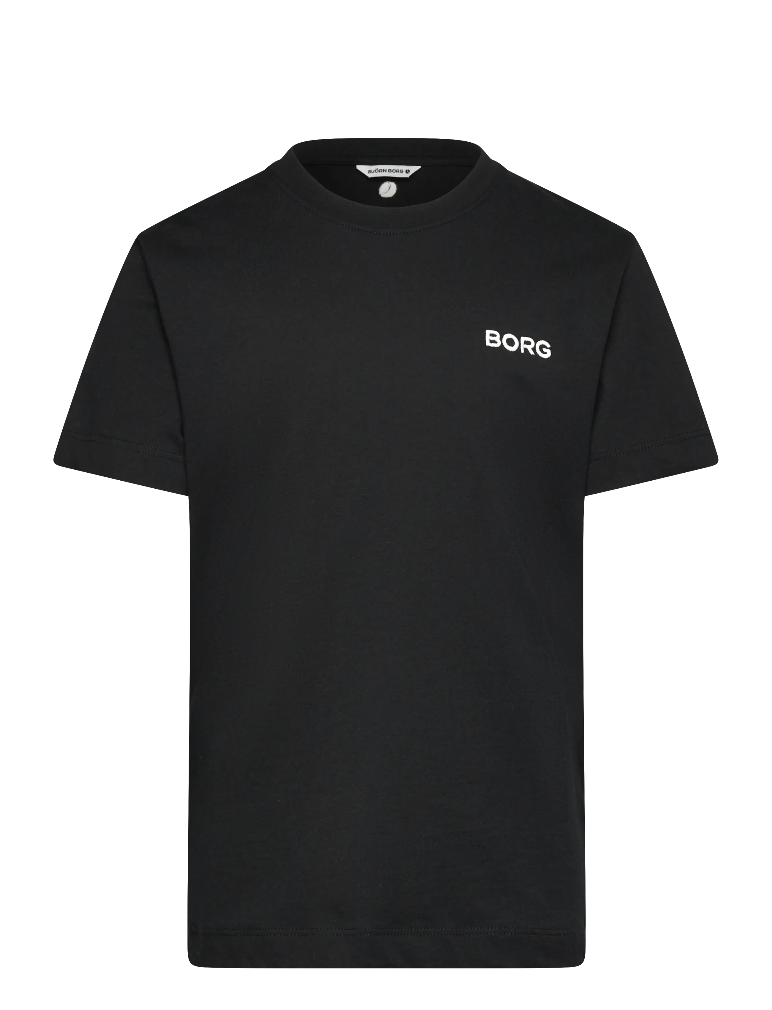 Björn Borg Borg Essential 4 T-Shirt, 134-140, Black, T-Shirts > Kortærmede, Børn