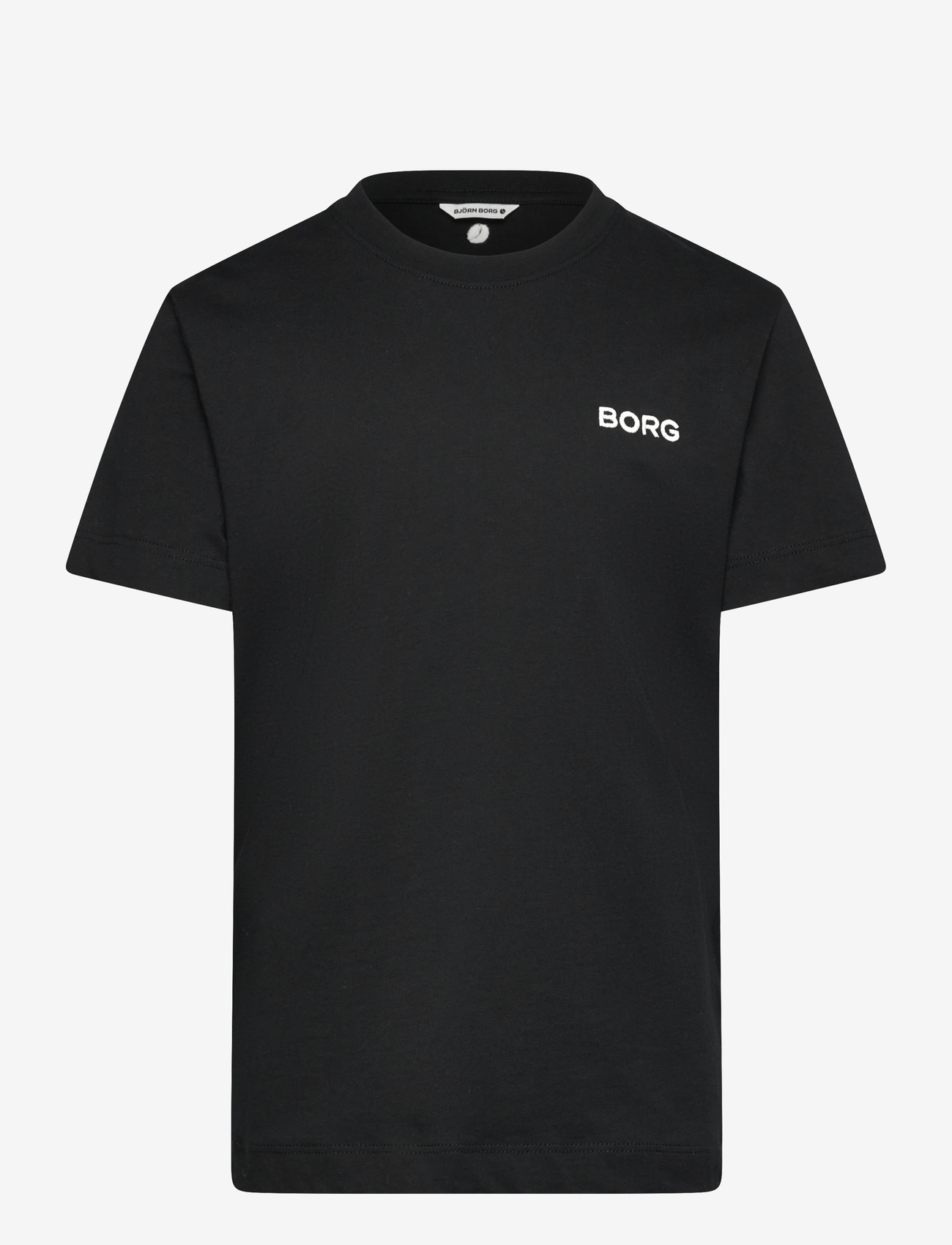 Björn Borg - BORG ESSENTIAL 4 T-SHIRT - kurzärmelig - black beauty - 0