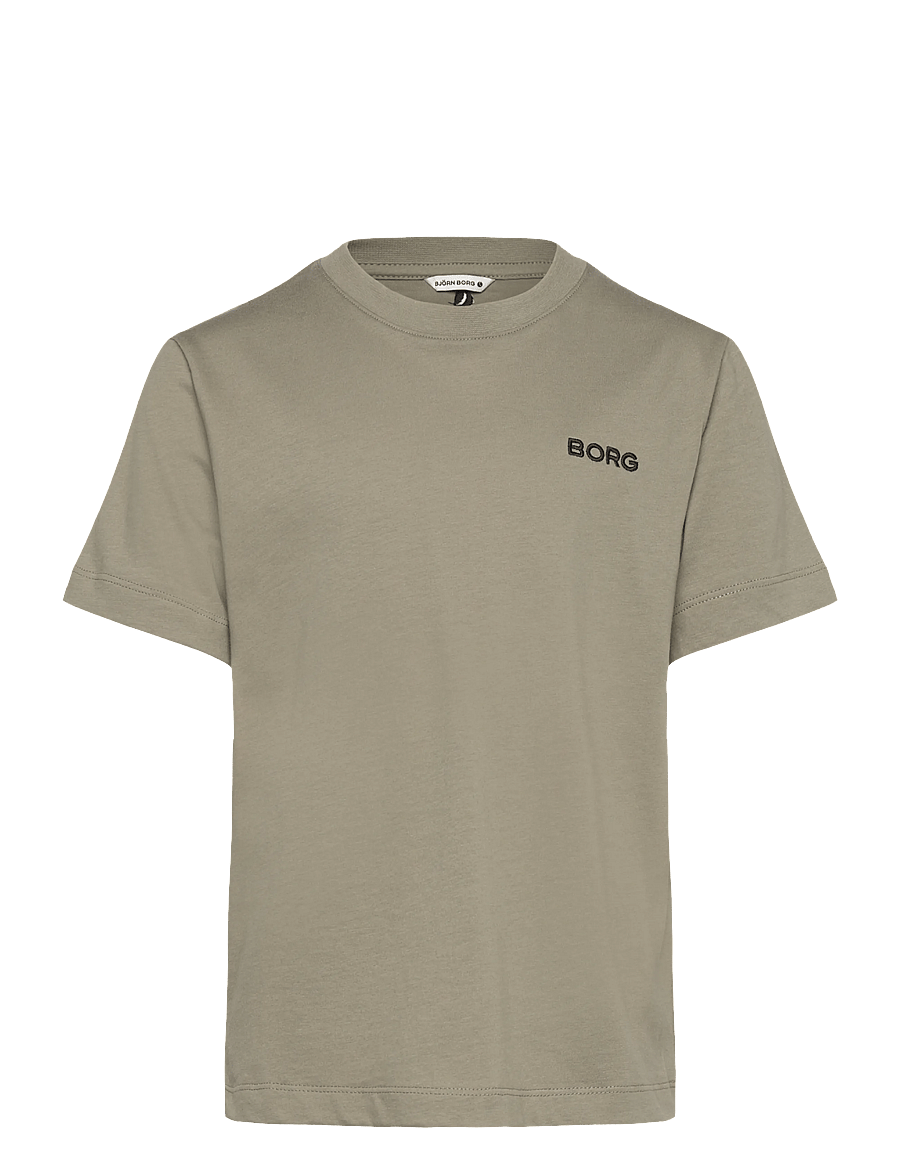 Björn Borg - BORG ESSENTIAL 4 T-SHIRT - kortärmade t-shirts - vetiver - 0