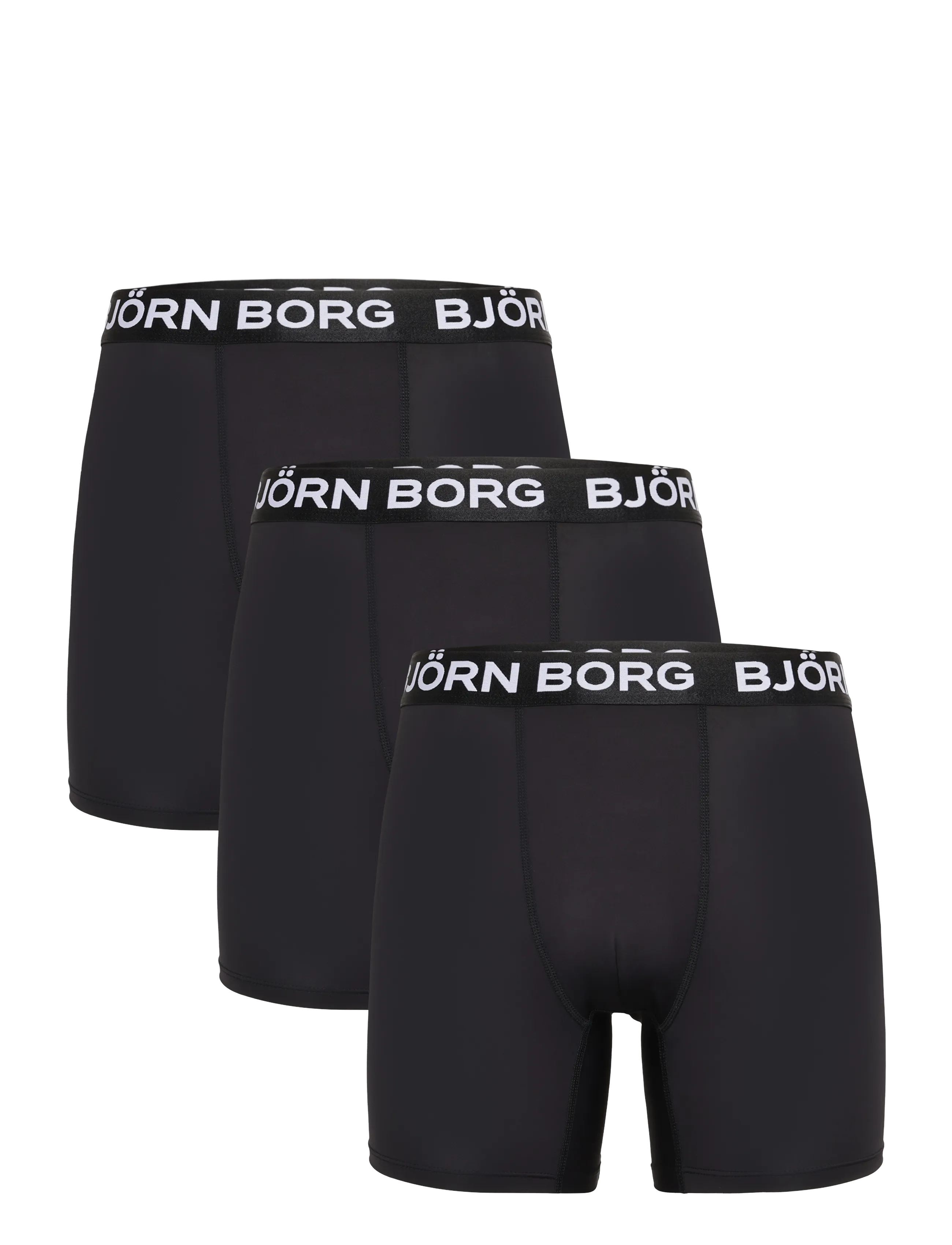 Björn Borg SPORTS MICROFIBER BOXER 3p - Underwear - MULTIPACK 1 / black