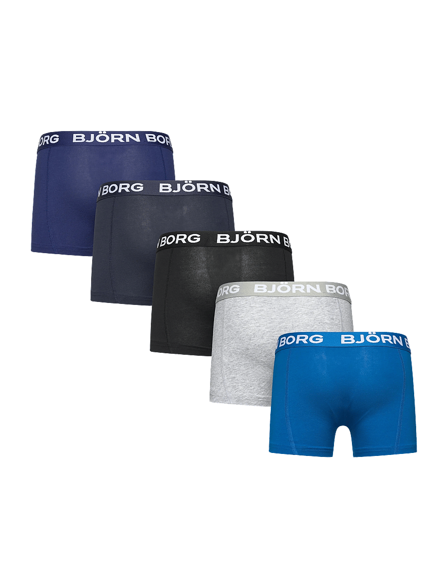 Björn Borg - COTTON STRETCH BOXER 5p - unterhosen - multipack 2 - 1