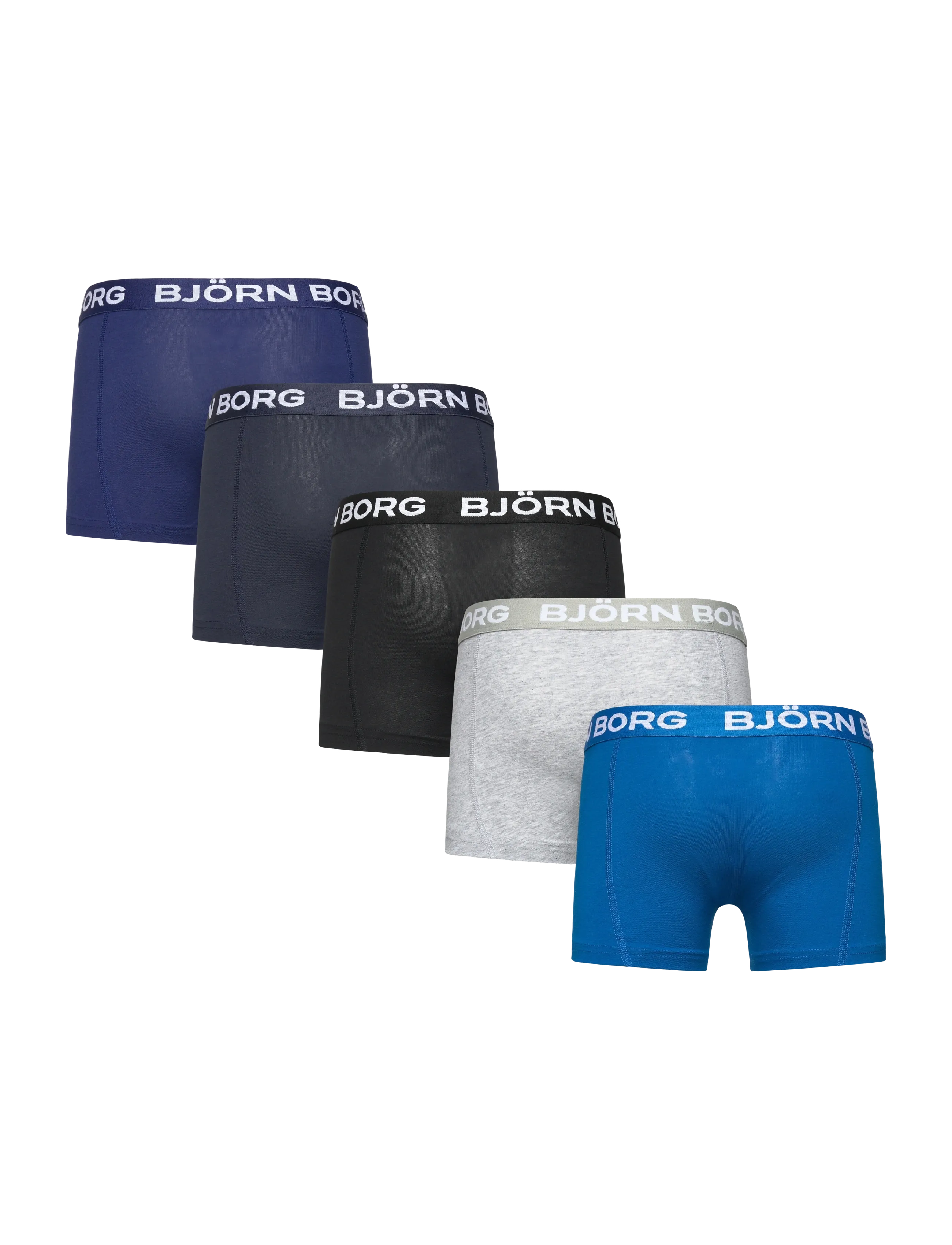 Björn Borg - COTTON STRETCH BOXER 5p - unterhosen - multipack 2 - 1