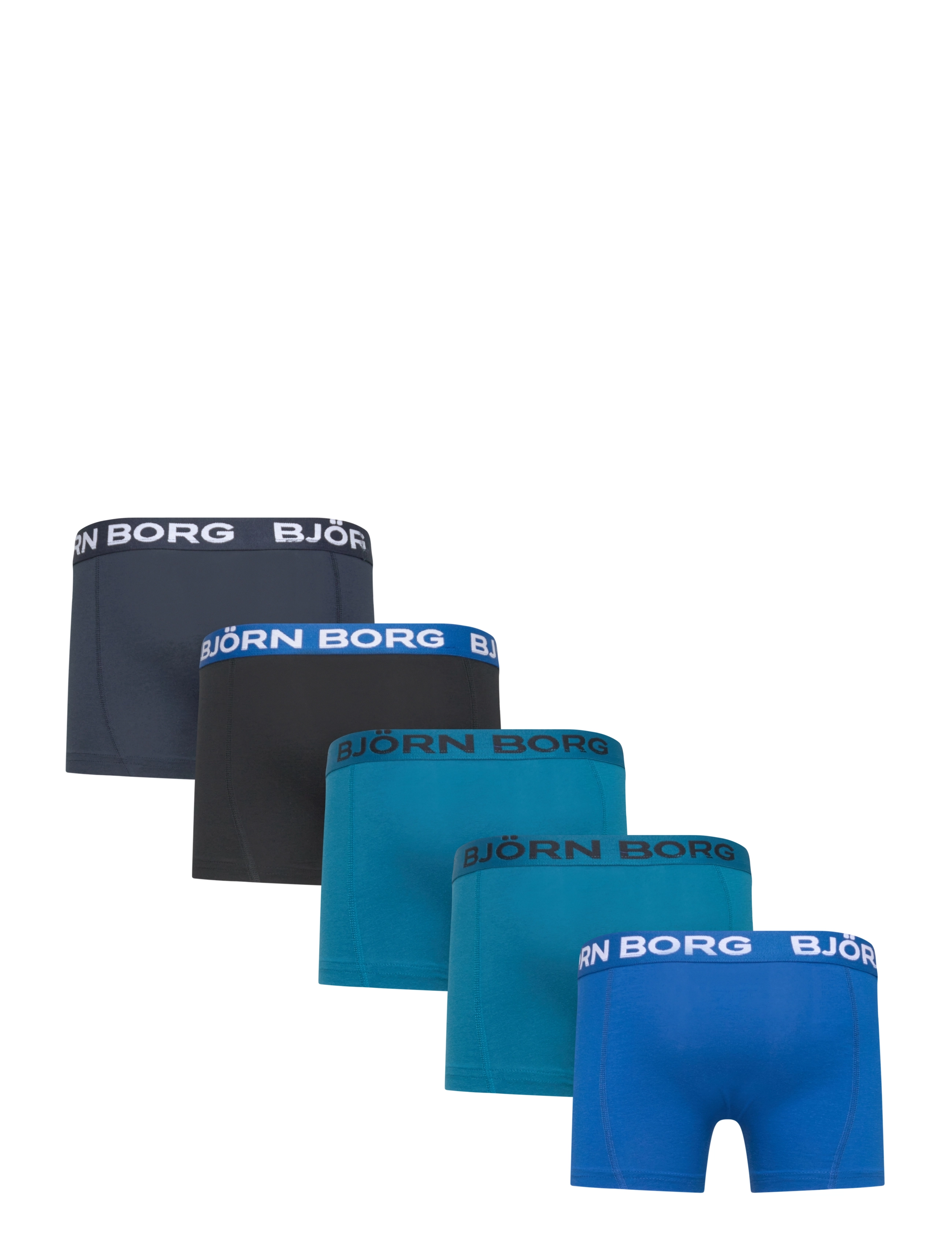 Björn Borg - COTTON STRETCH BOXER 5p - underdele - multipack 3 - 1
