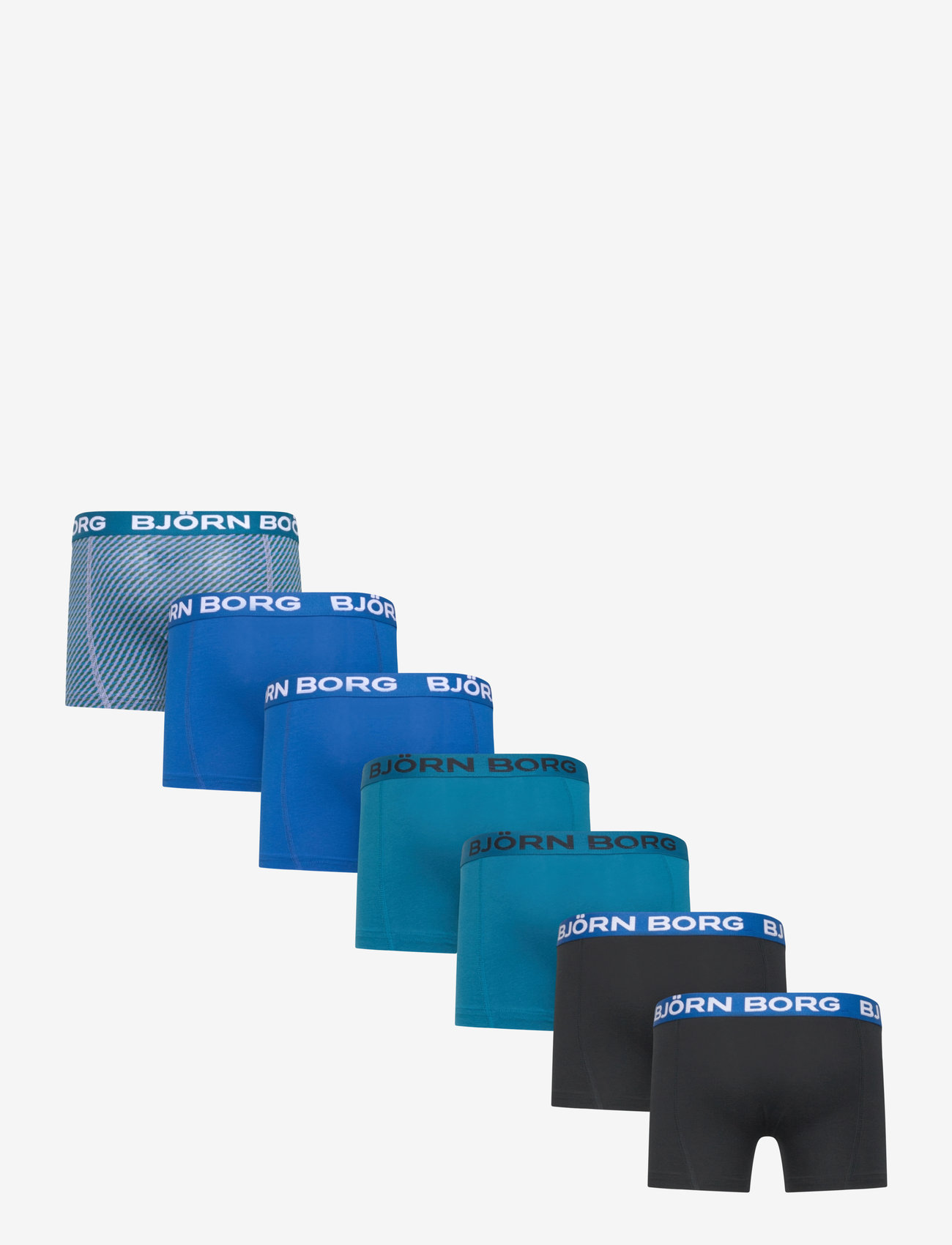 Björn Borg - COTTON STRETCH BOXER 7p - püksid - multipack 3 - 1