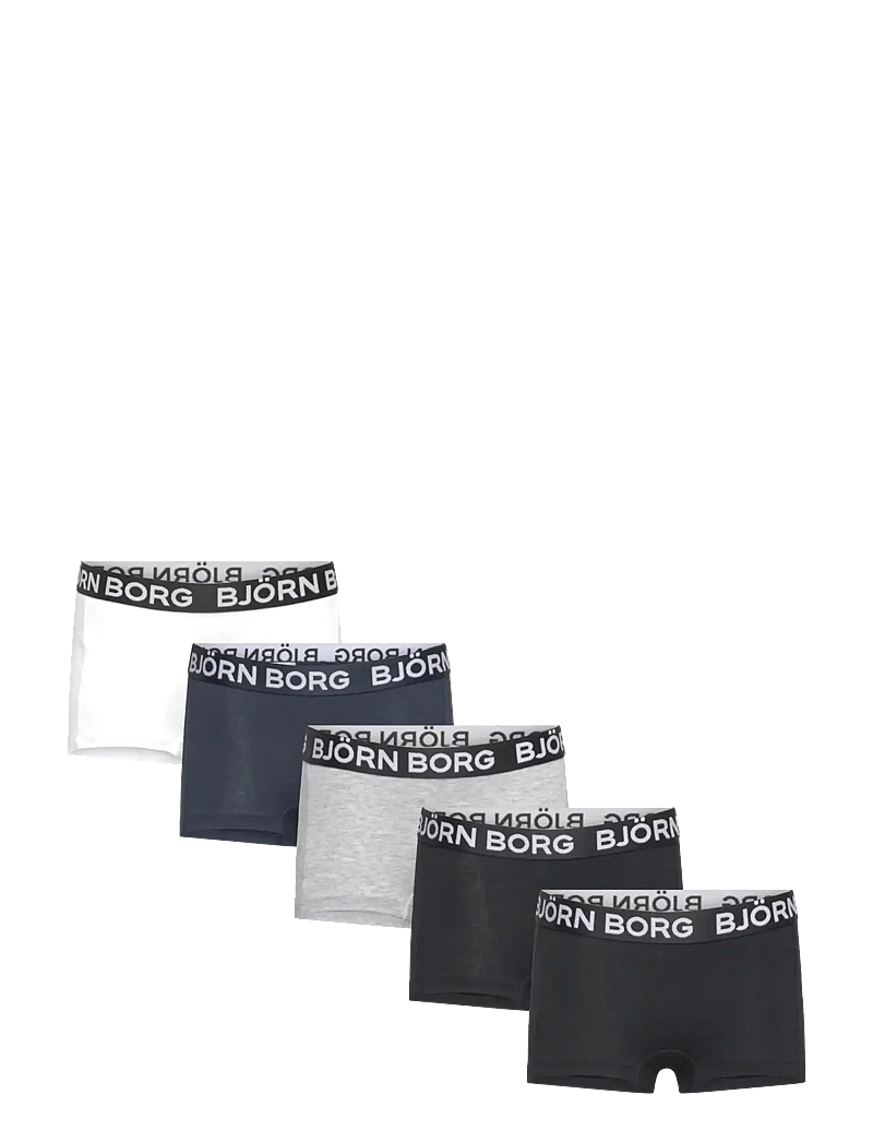 Björn Borg - COTTON STRETCH BOXER SHORTS 5p - slips - multipack 1 - 0