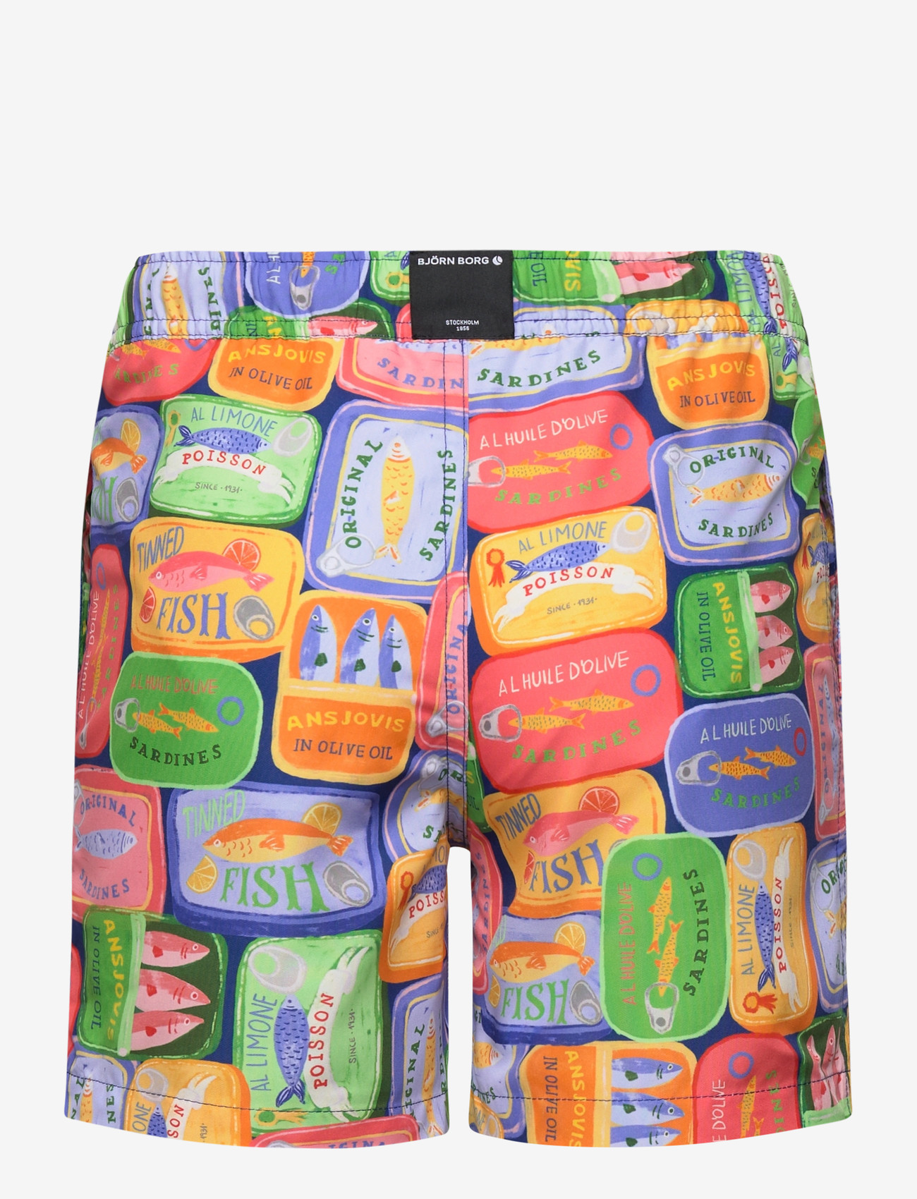 Björn Borg - BORG PRINT SWIM SHORTS - badebukser - bb sardines 1 - 1