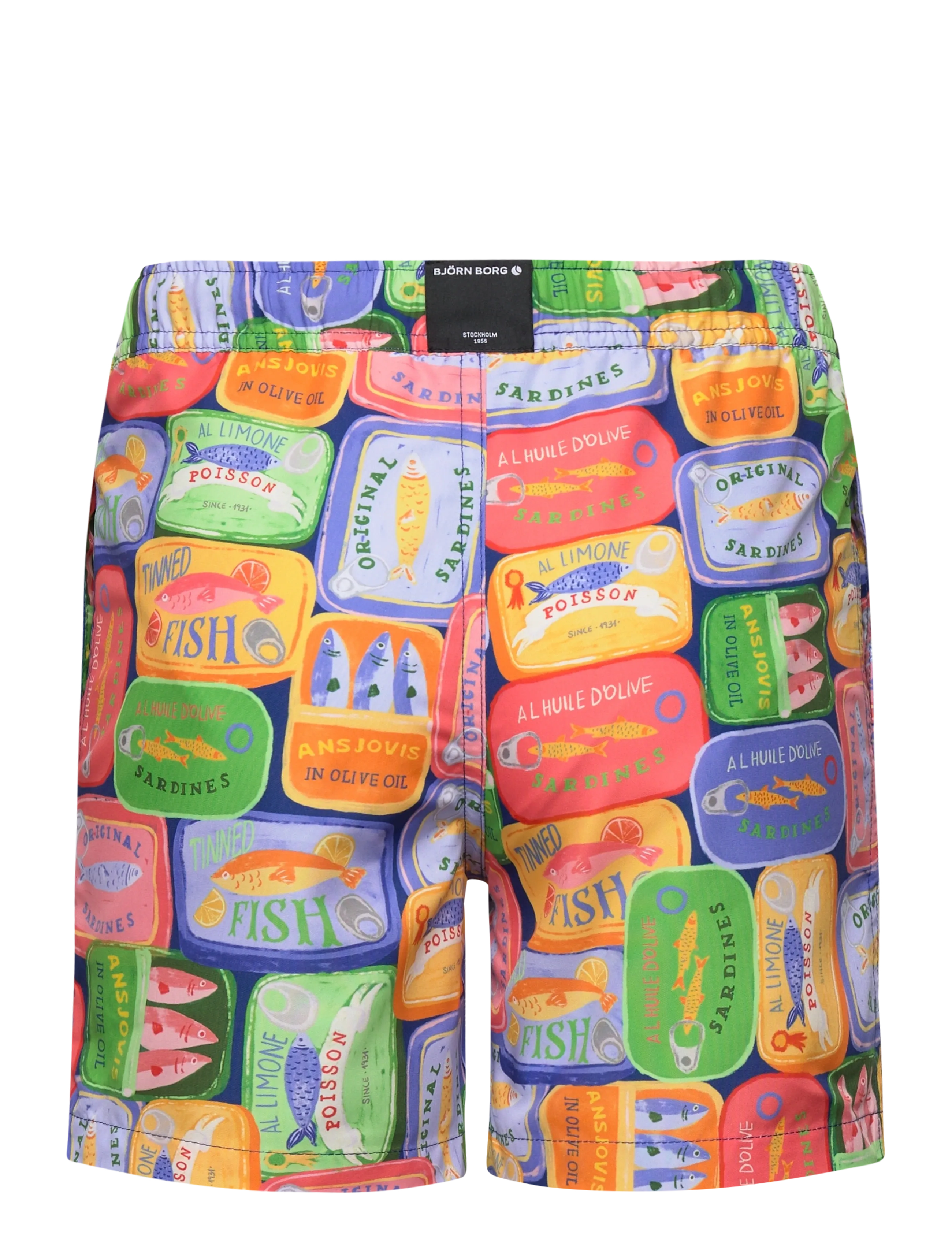 Björn Borg - BORG PRINT SWIM SHORTS - badehosen - bb sardines 1 - 1