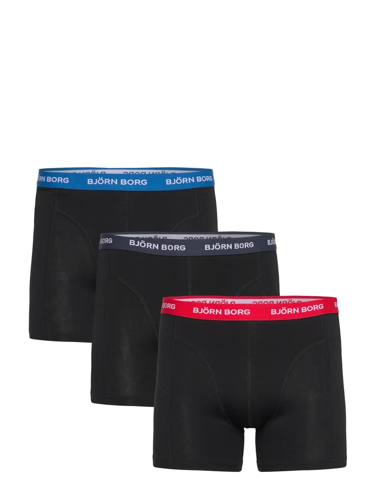 Björn Borg COTTON STRETCH BOXER 3p - Underkläder - MULTIPACK 2 / black