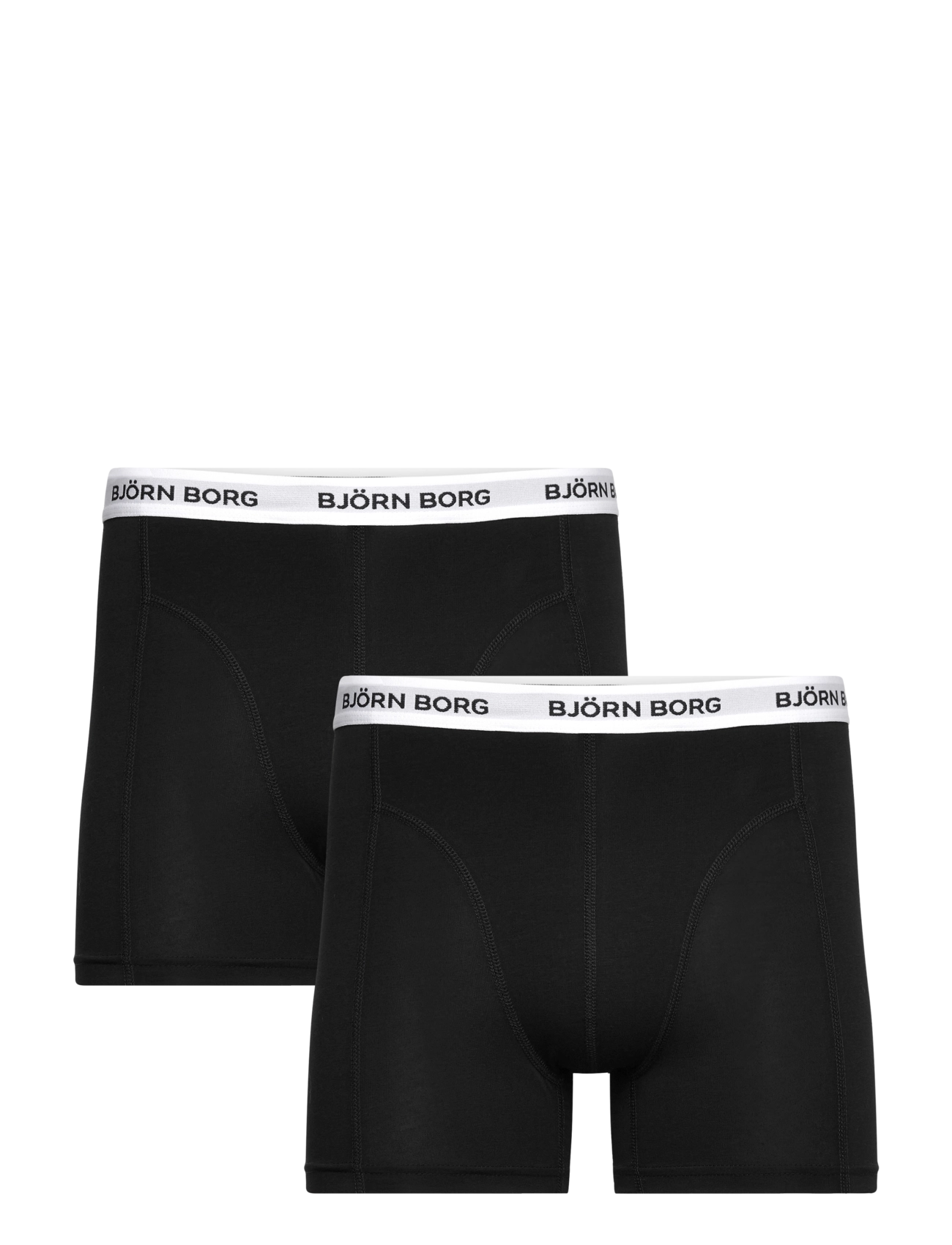 Björn Borg Cotton Stretch Boxer 3P, S, Underwear, Schwarz - Boxers, Männerswear