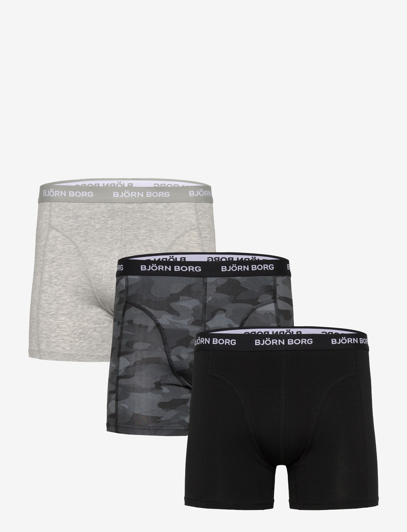 Björn Borg - COTTON STRETCH BOXER 3p - unterhosen im multipack - multipack 8 - 0