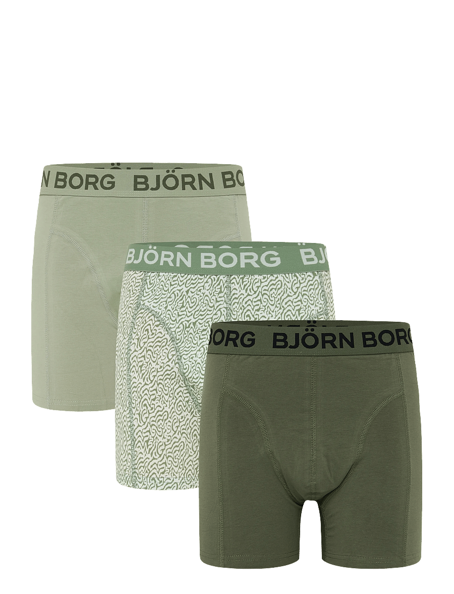 Björn Borg - COTTON STRETCH BOXER 3p - unterhosen im multipack - multipack 3 - 0