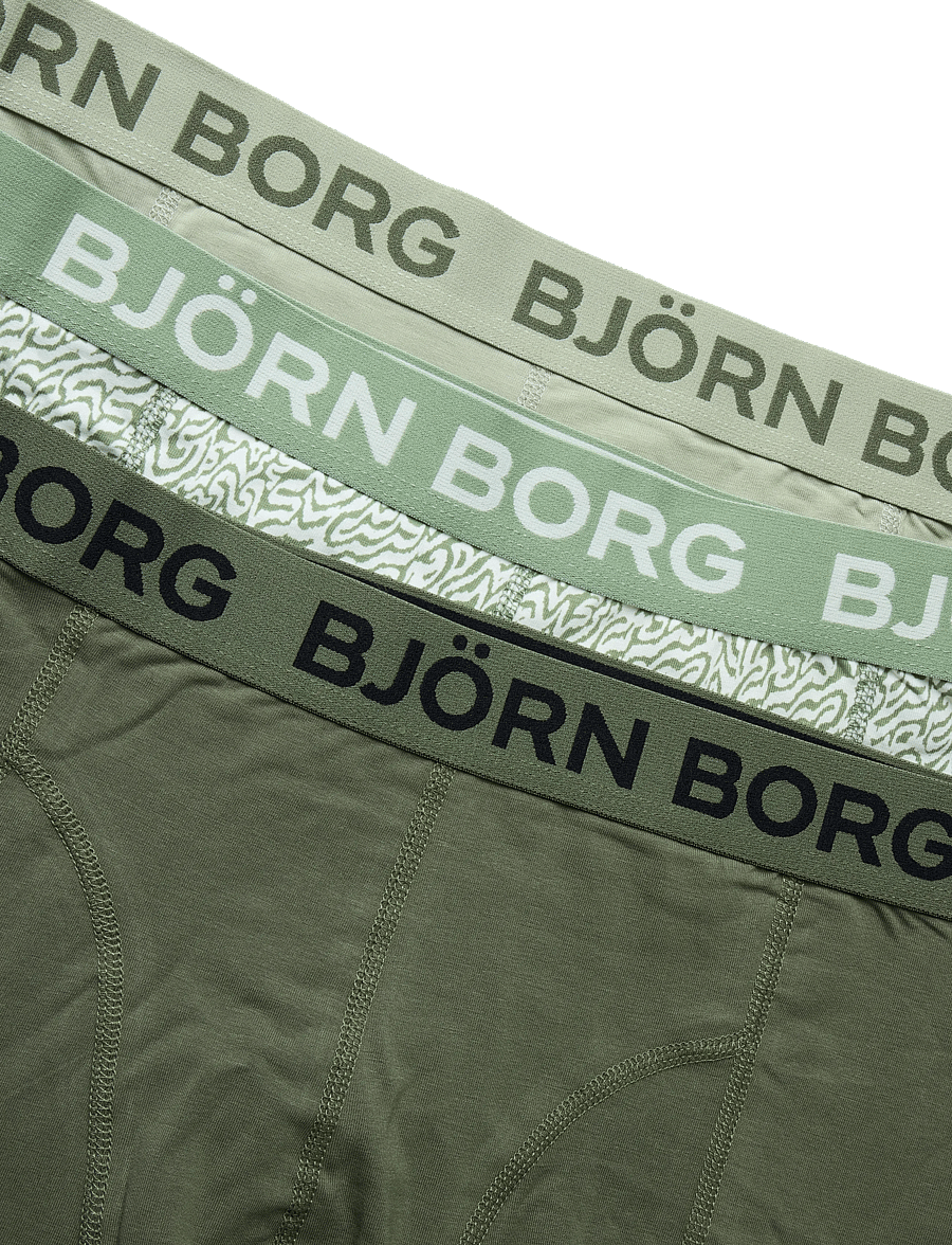 Björn Borg - COTTON STRETCH BOXER 3p - unterhosen im multipack - multipack 3 - 2