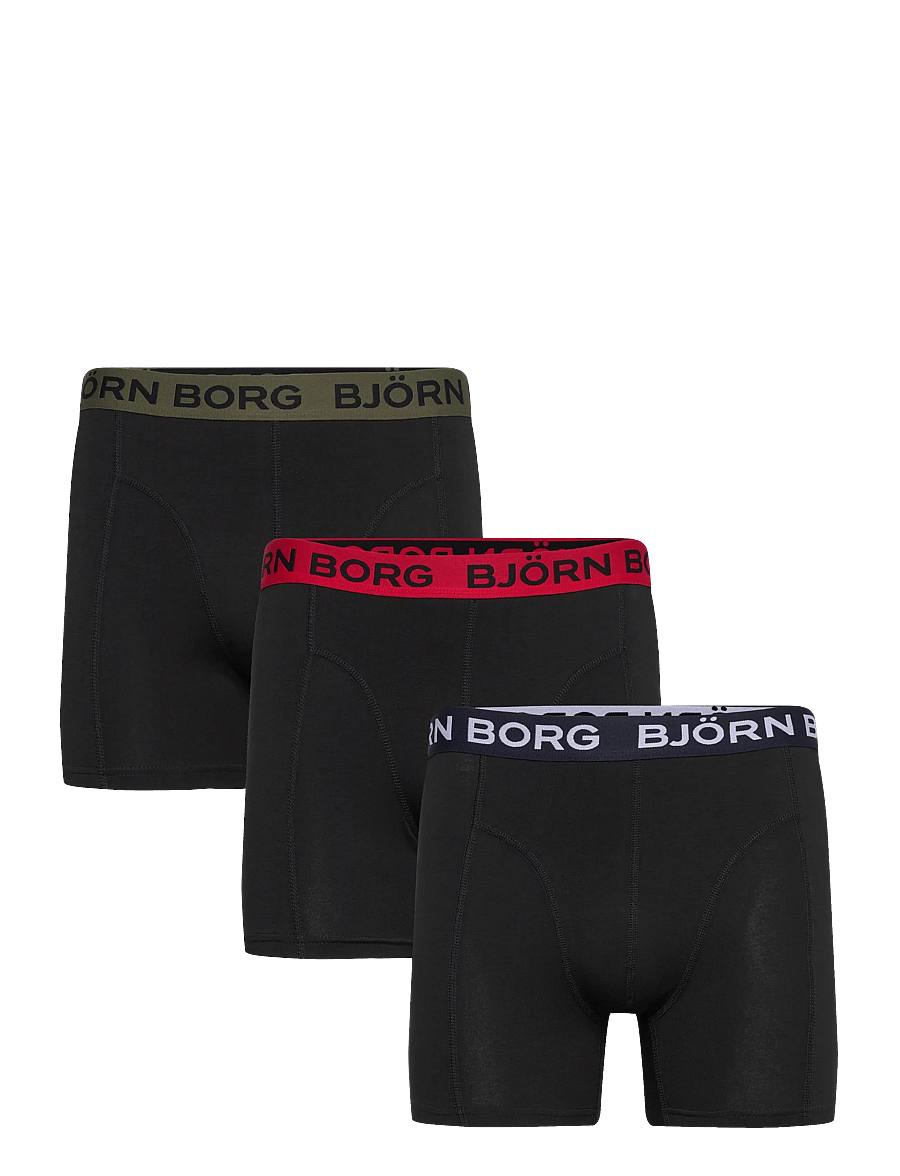 Björn Borg - COTTON STRETCH BOXER 3p - trumpikių rinkiniai - multipack 5 - 0