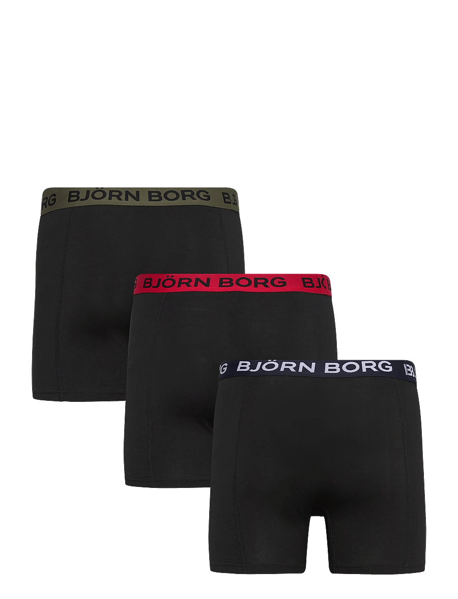 Björn Borg - COTTON STRETCH BOXER 3p - trumpikių rinkiniai - multipack 5 - 1