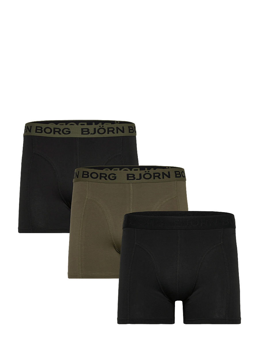 Björn Borg - COTTON STRETCH BOXER 3p - unterhosen im multipack - multipack 7 - 0