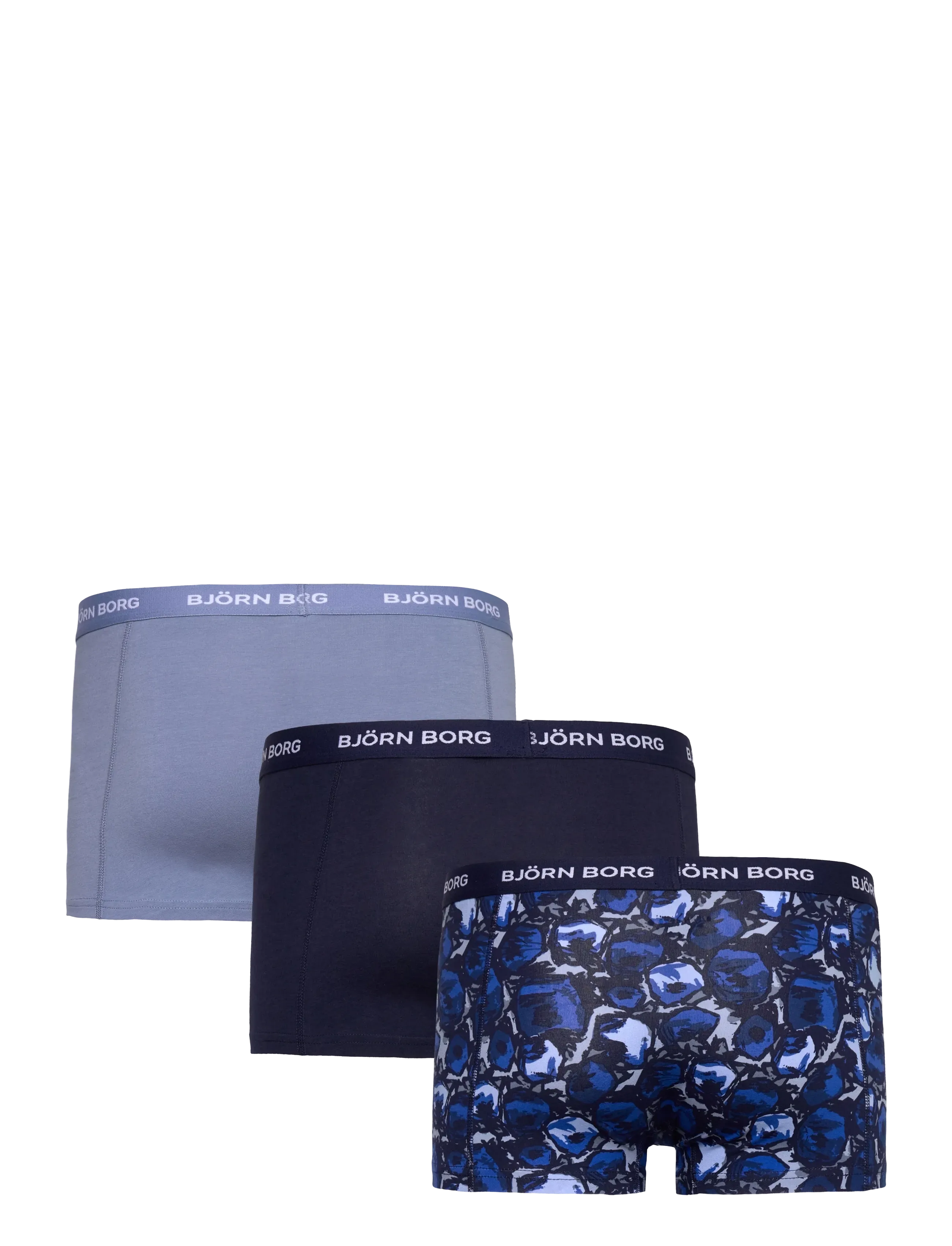 Björn Borg - COTTON STRETCH TRUNK 3p - boxer briefs - multipack 4 - 1