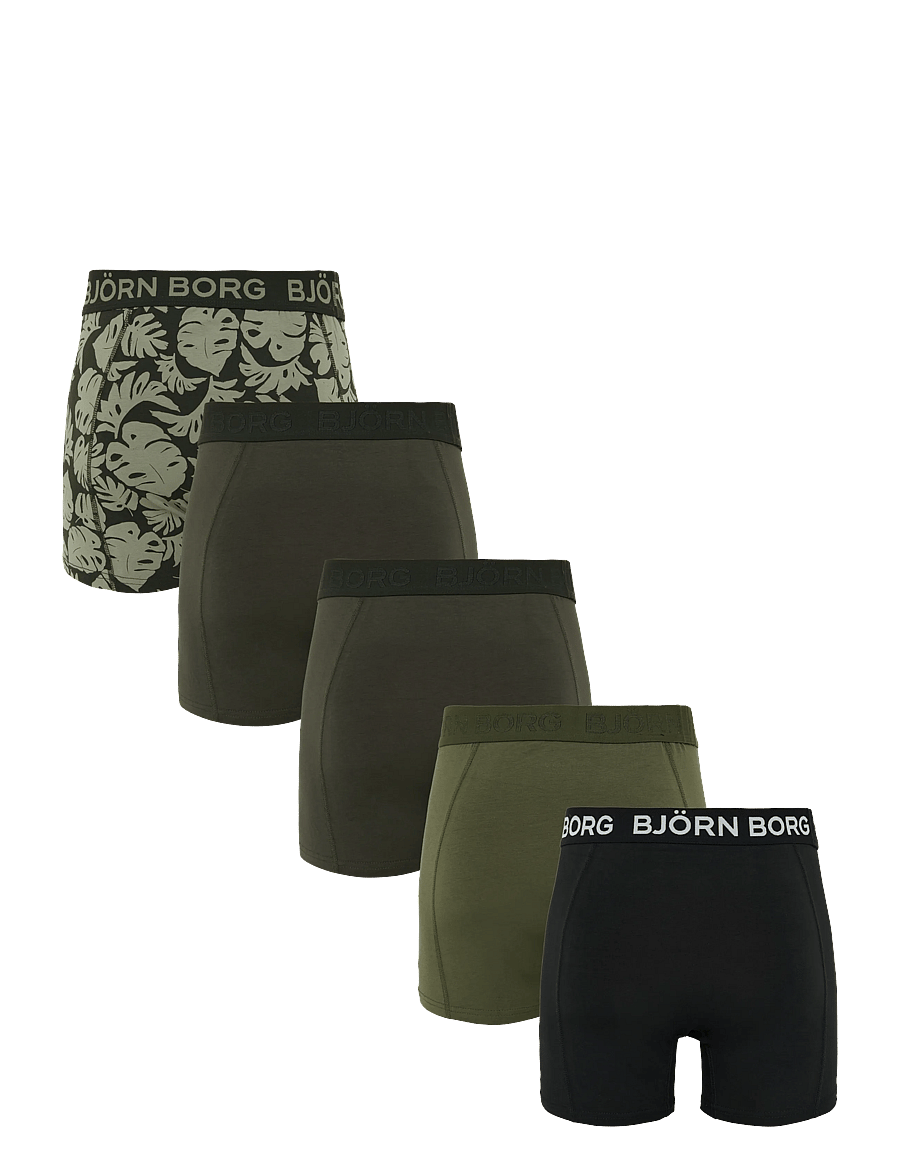 Björn Borg - COTTON STRETCH BOXER 5p - enge boxershorts - multipack 2 - 1