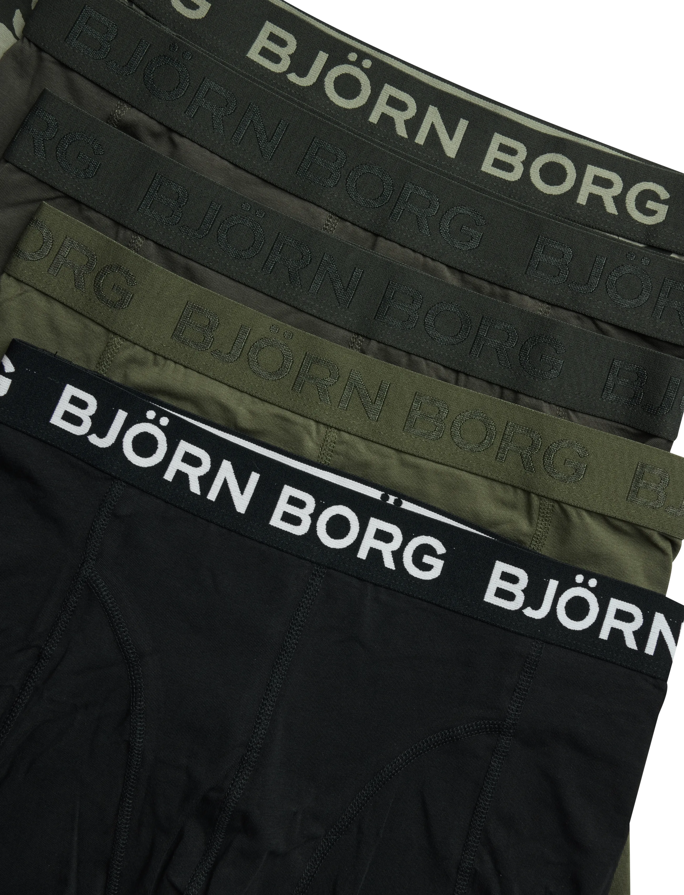 Björn Borg - COTTON STRETCH BOXER 5p - enge boxershorts - multipack 2 - 2