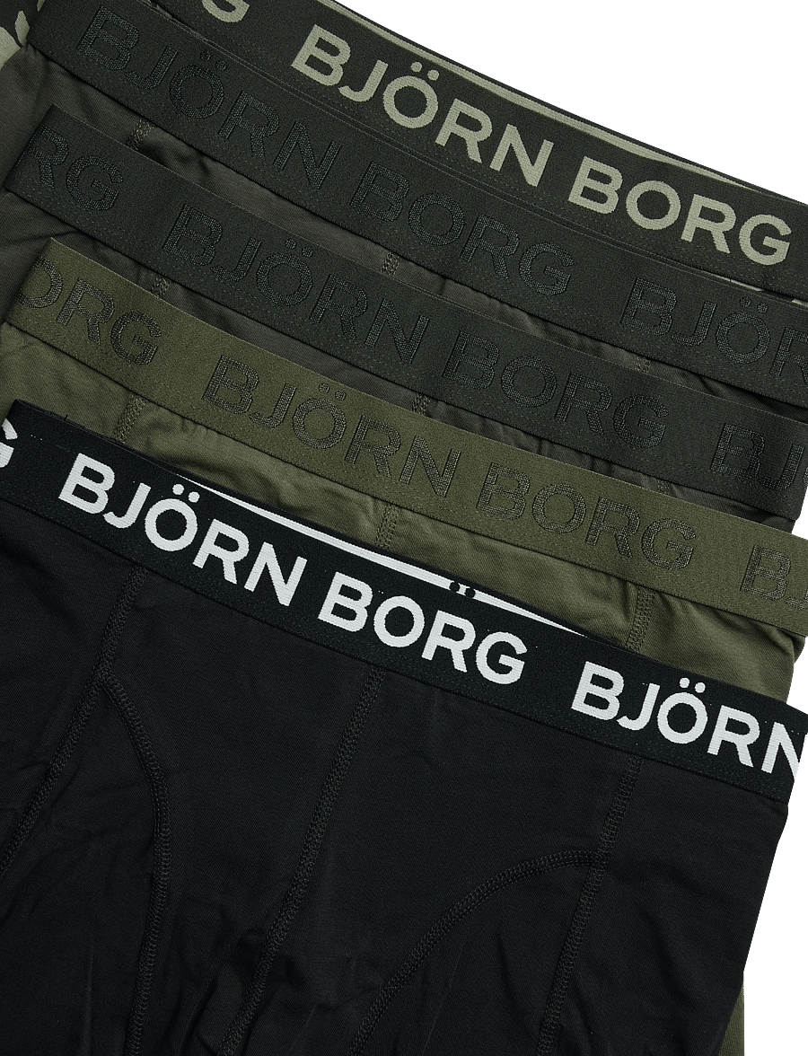 Björn Borg - COTTON STRETCH BOXER 5p - enge boxershorts - multipack 2 - 2