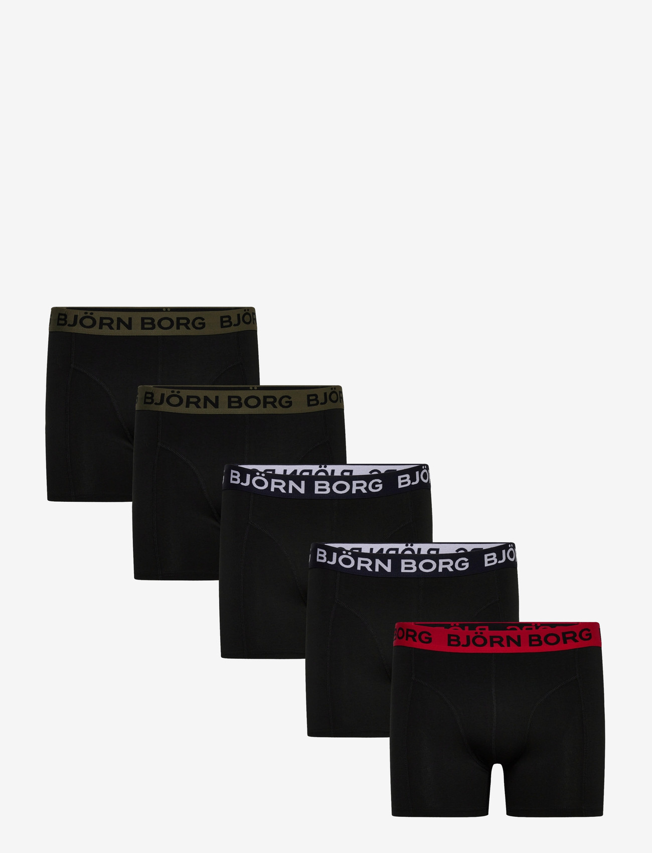Björn Borg - COTTON STRETCH BOXER 5p - multipack kalsonger - multipack 3 - 0