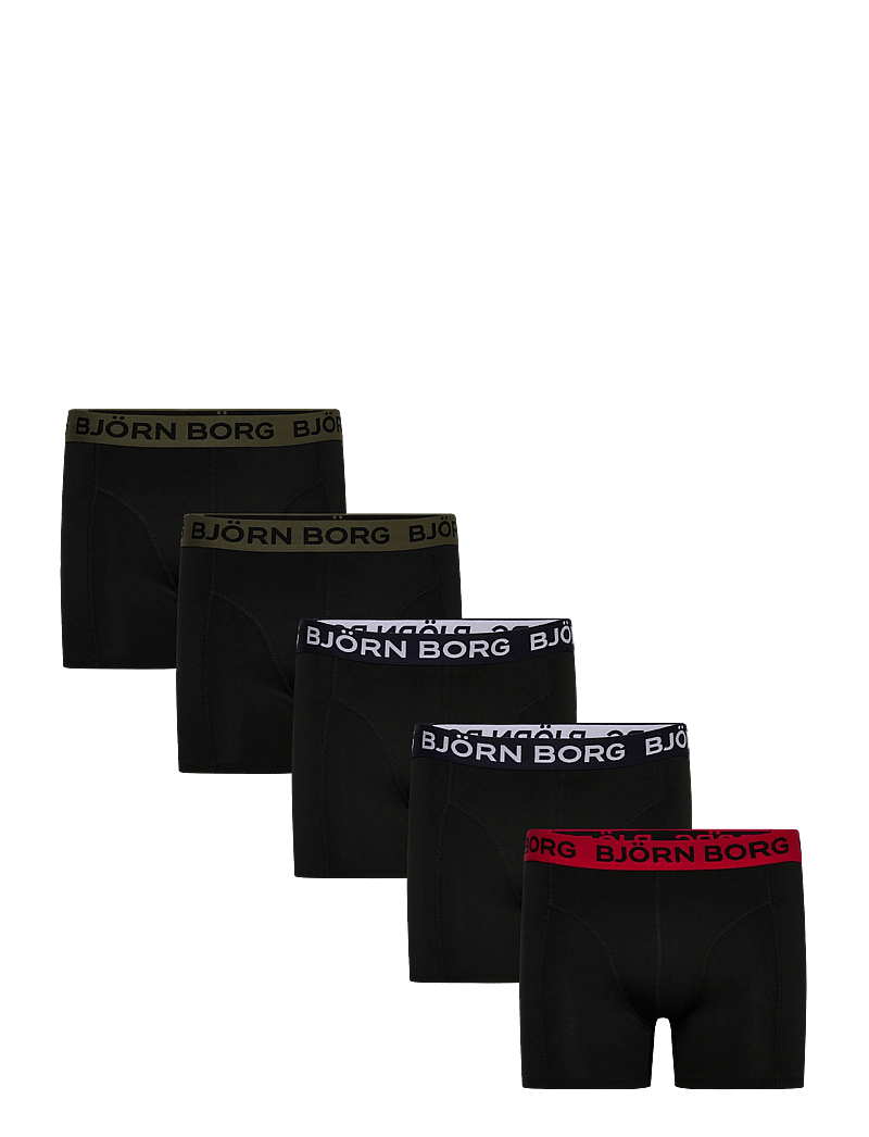 Björn Borg - COTTON STRETCH BOXER 5p - multipack kalsonger - multipack 3 - 0