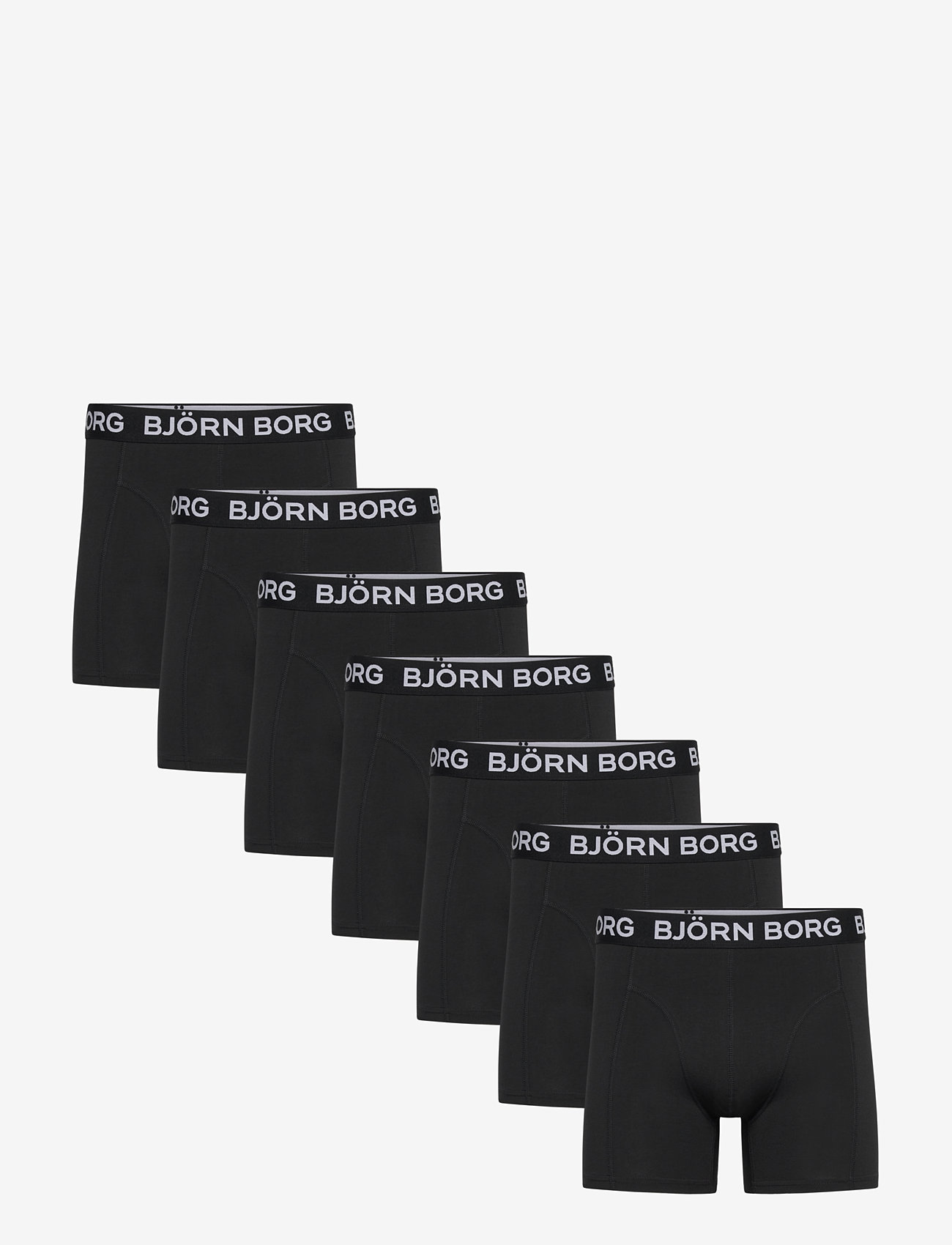 Björn Borg - COTTON STRETCH BOXER 7p - unterhosen im multipack - multipack 1 - 0