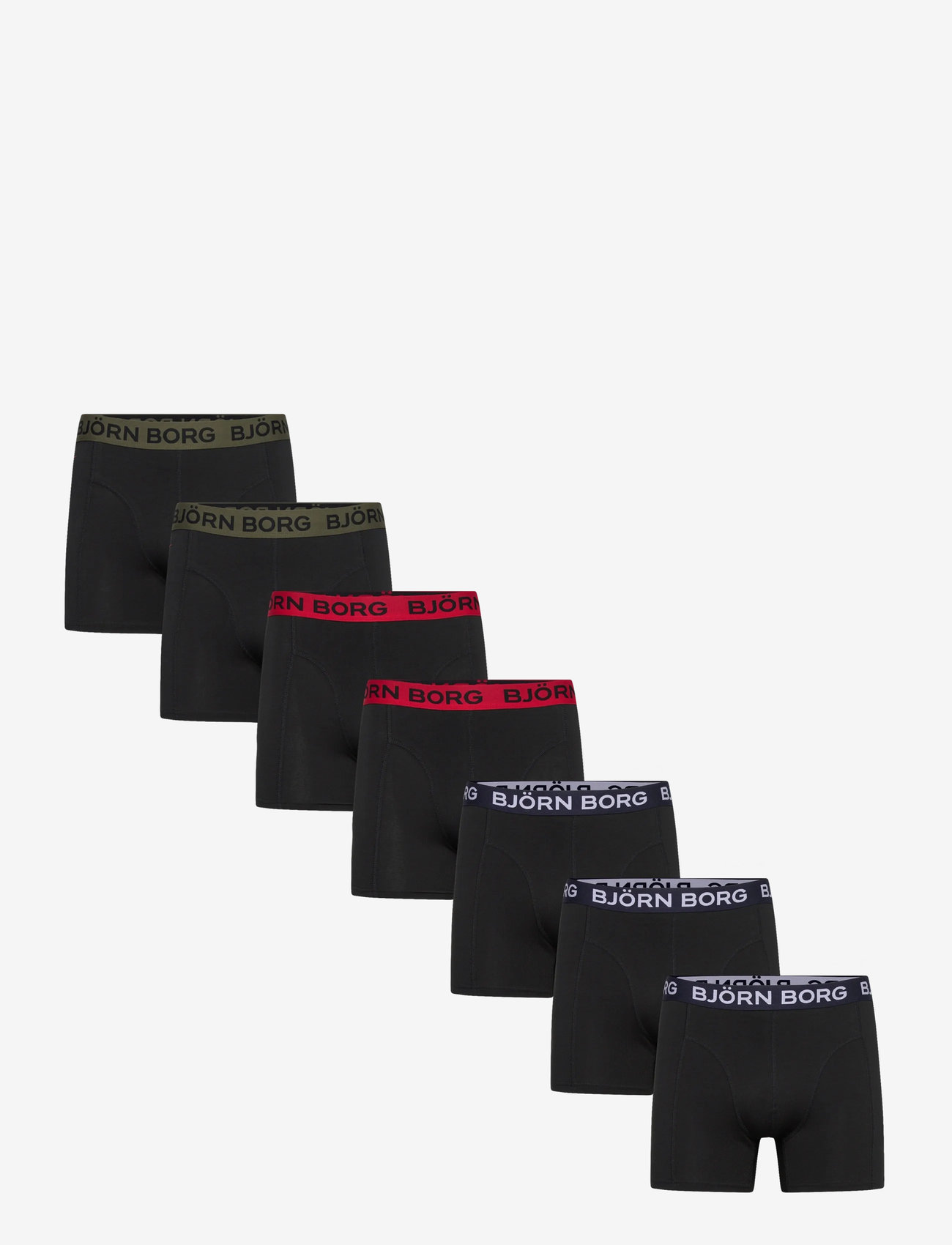 Björn Borg - COTTON STRETCH BOXER 7p - multipack underbukser - multipack 2 - 0