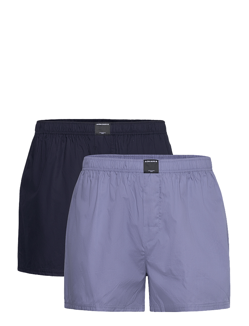 Björn Borg - COTTON STRETCH WOVEN BOXER SHORTS 2p - unterhosen im multipack - multipack 1 - 0