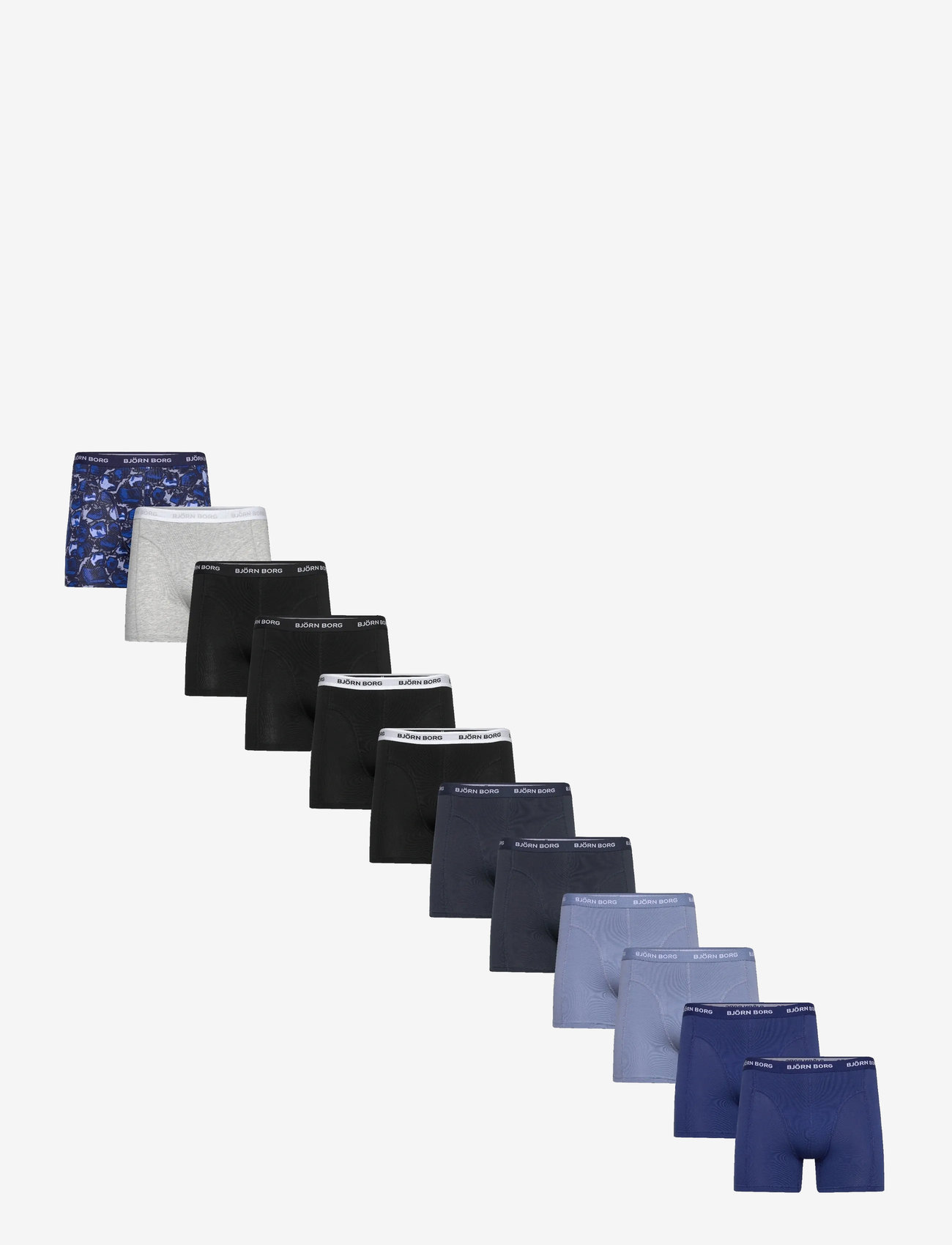 Björn Borg - COTTON STRETCH BOXER 12p - unterhosen im multipack - multipack 3 - 0