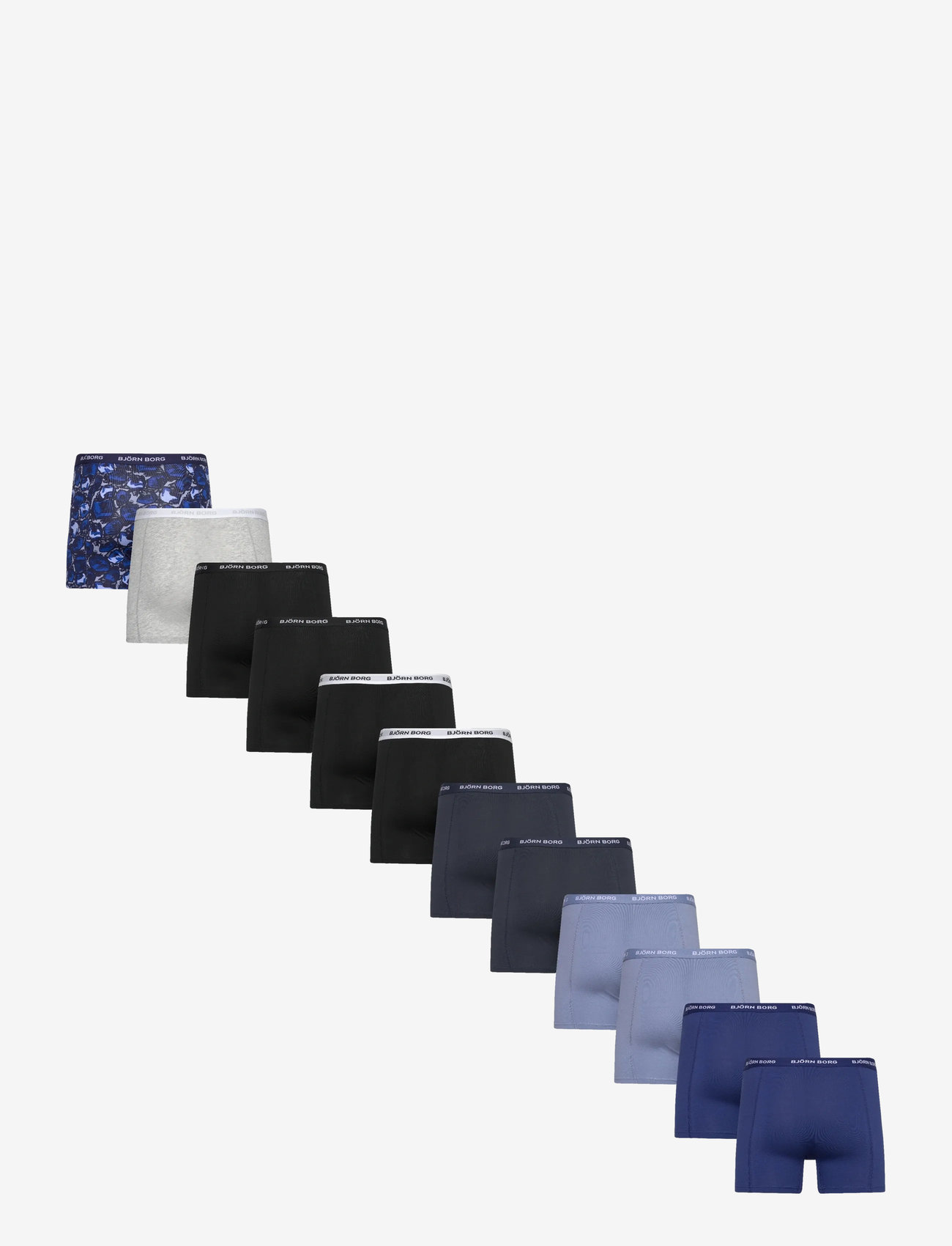 Björn Borg - COTTON STRETCH BOXER 12p - unterhosen im multipack - multipack 3 - 1